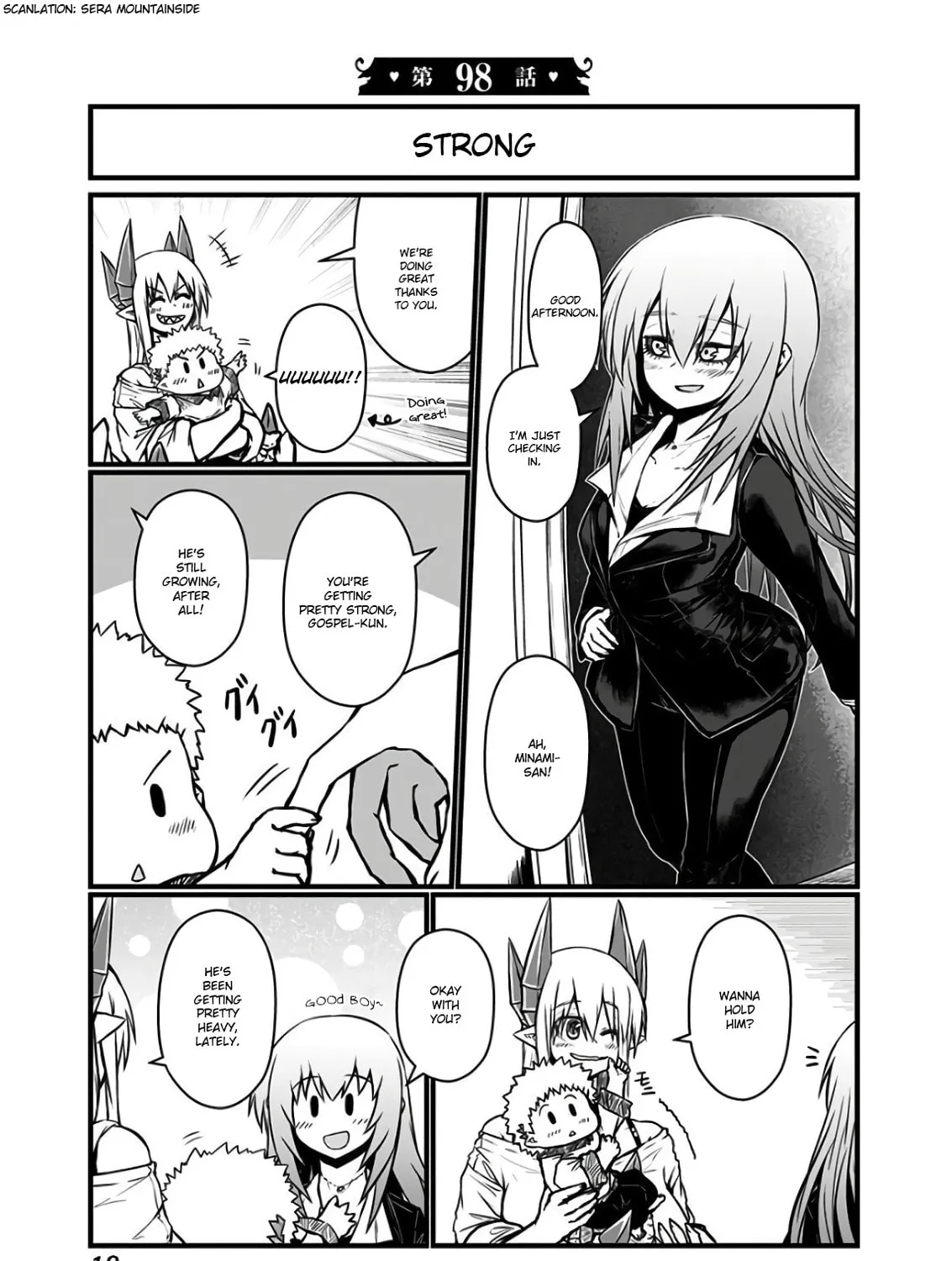 Musuko ga Kawaikute Shikataganai Mazoku no Hahaoya Chapter 98 page 1 - 