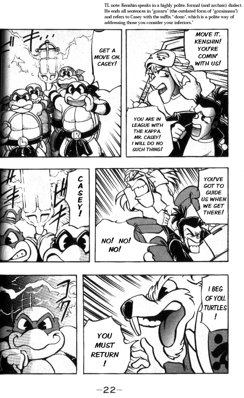 Mutant Turtles 3 Chapter 1 page 18 - 