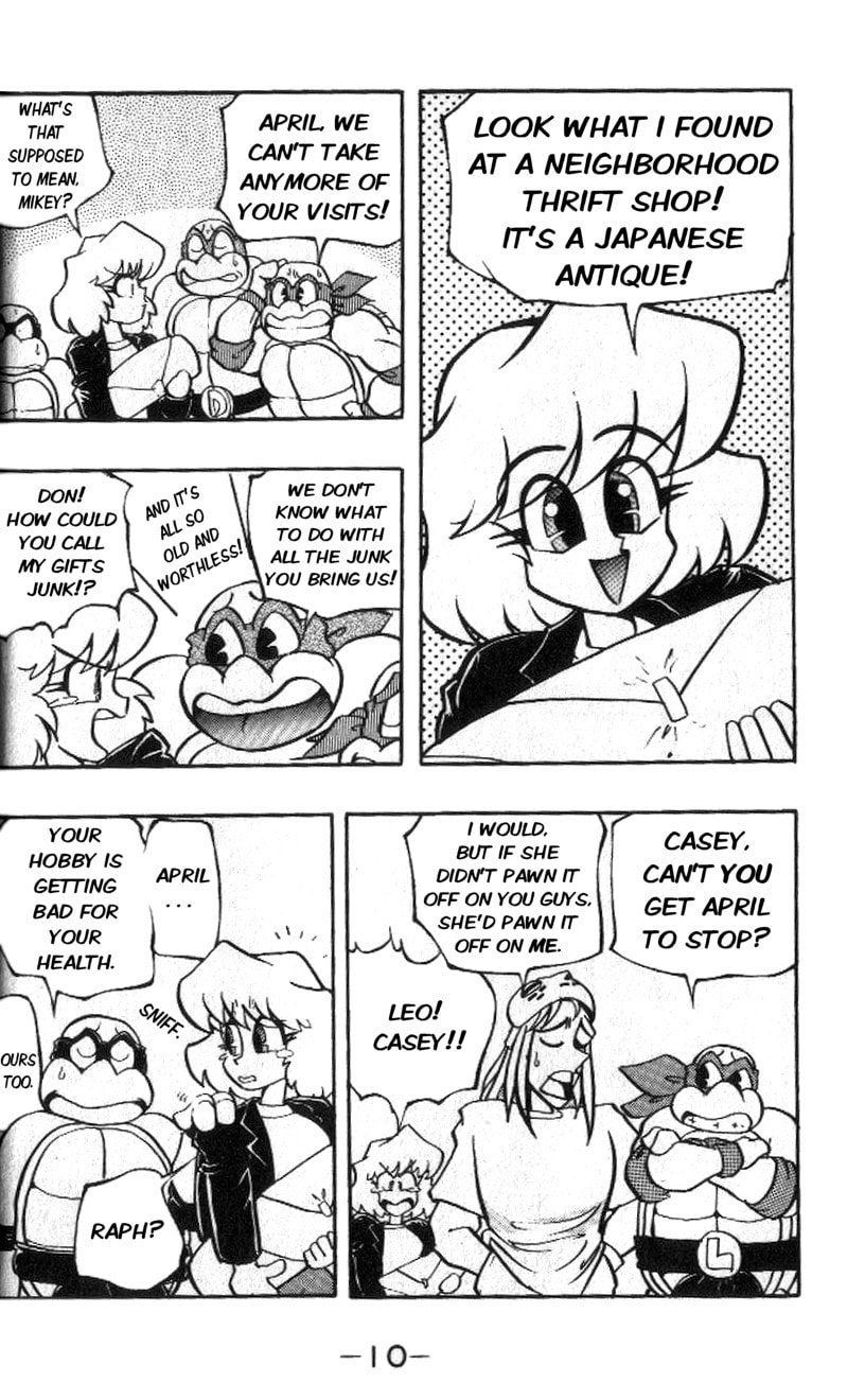Mutant Turtles 3 Chapter 1 page 6 - 