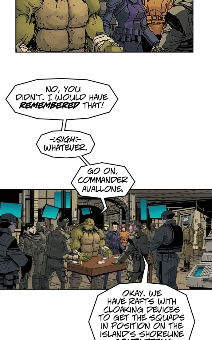 Mutant Turtles 3 Chapter 17 page 24 - 