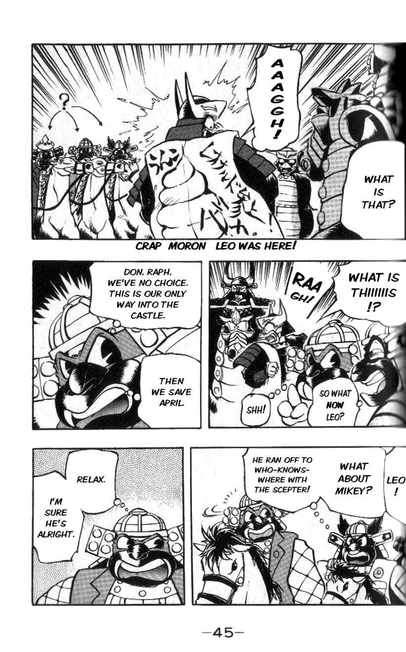 Mutant Turtles 3 Chapter 2 page 12 - 