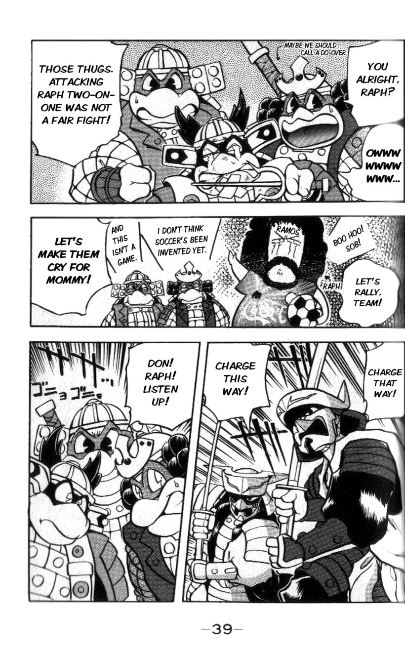 Mutant Turtles 3 Chapter 2 page 6 - 