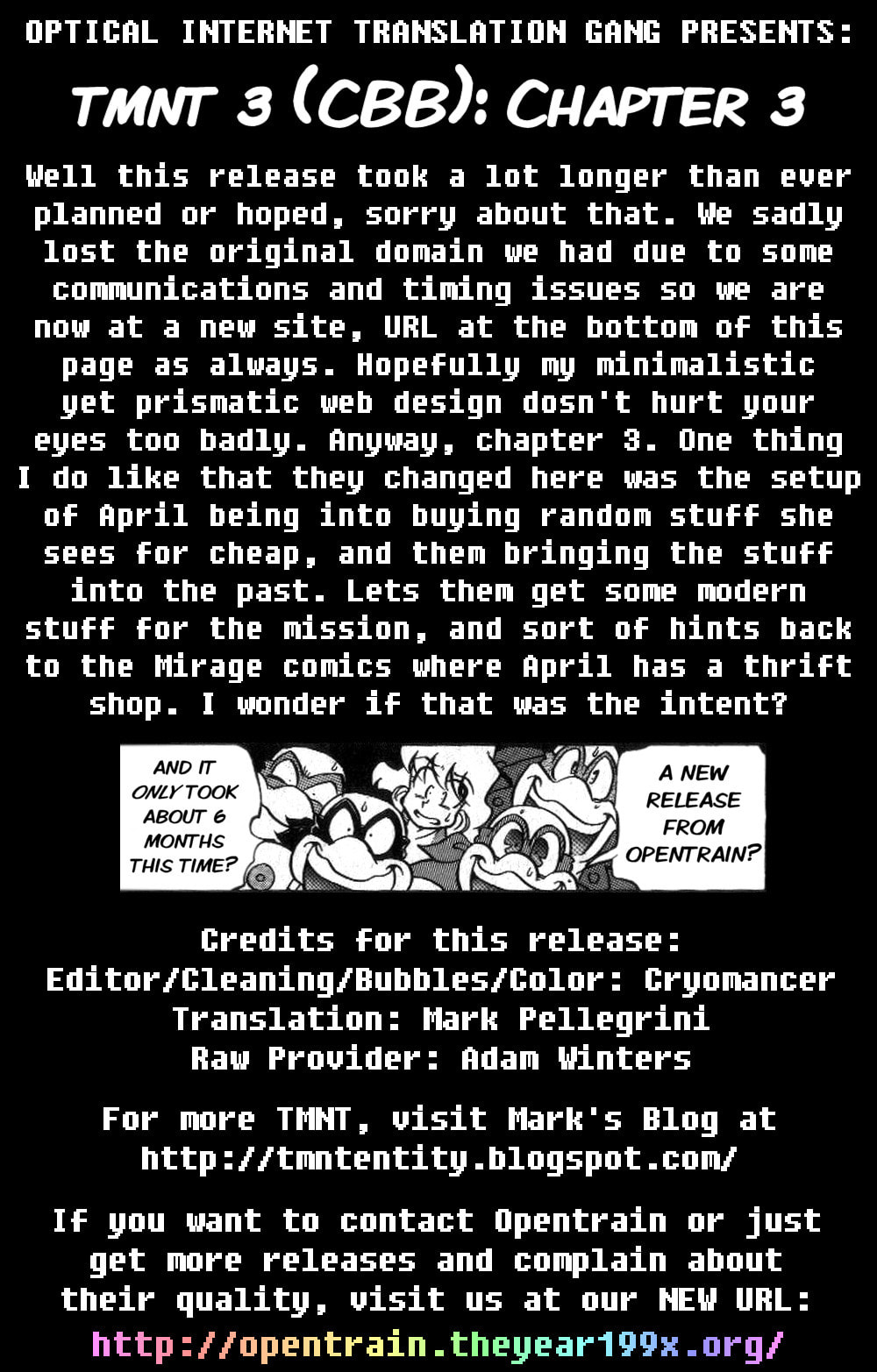 Mutant Turtles 3 Chapter 3 page 32 - 