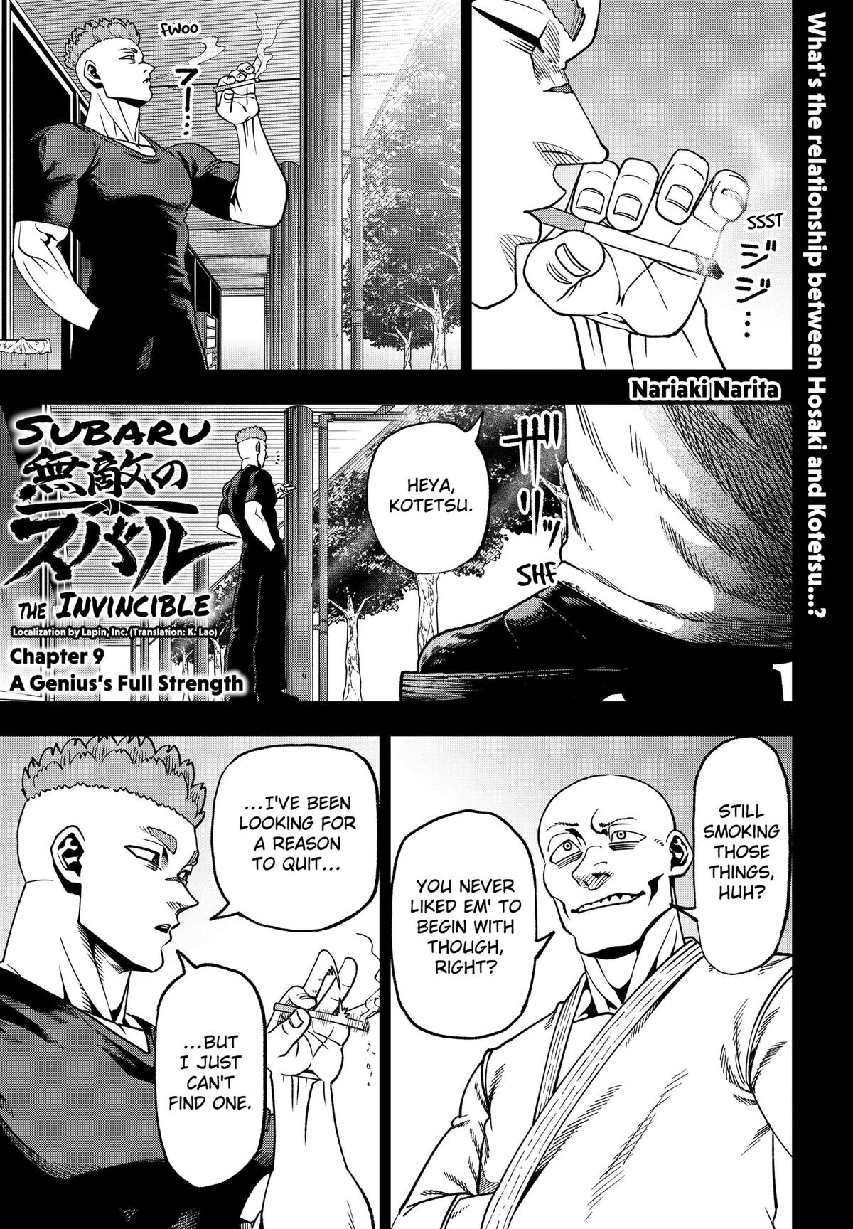 Muteki no Subaru Chapter 9 page 1 - 
