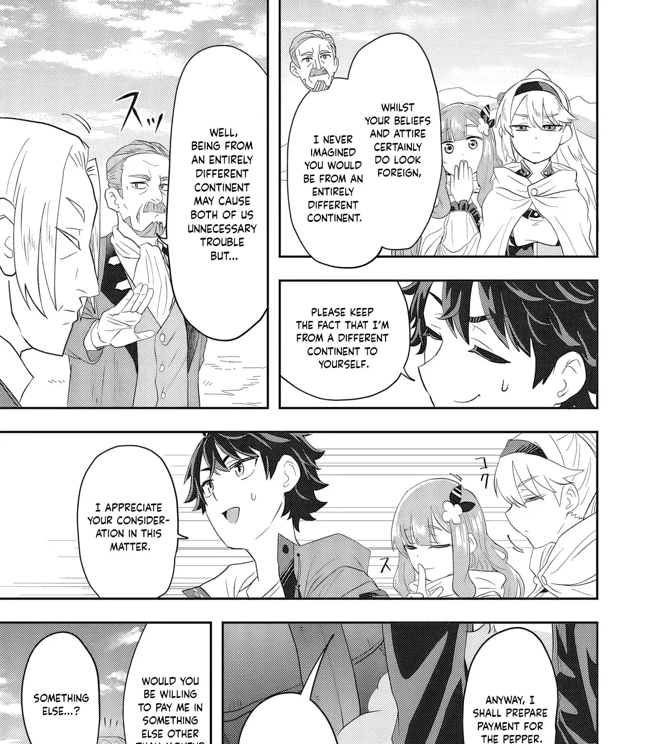 Muteki Shounin no Isekai Nariagari Monogatari ~Gendai no Seihin wo Jizai ni Toriyoseru Sukiru ga Aru Node Isekai de wa Rakushoudesu~ Chapter 1 page 103 - 