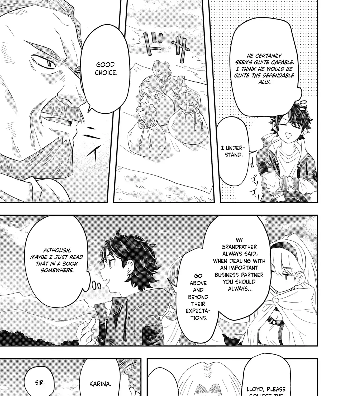 Muteki Shounin no Isekai Nariagari Monogatari ~Gendai no Seihin wo Jizai ni Toriyoseru Sukiru ga Aru Node Isekai de wa Rakushoudesu~ Chapter 1 page 107 - 