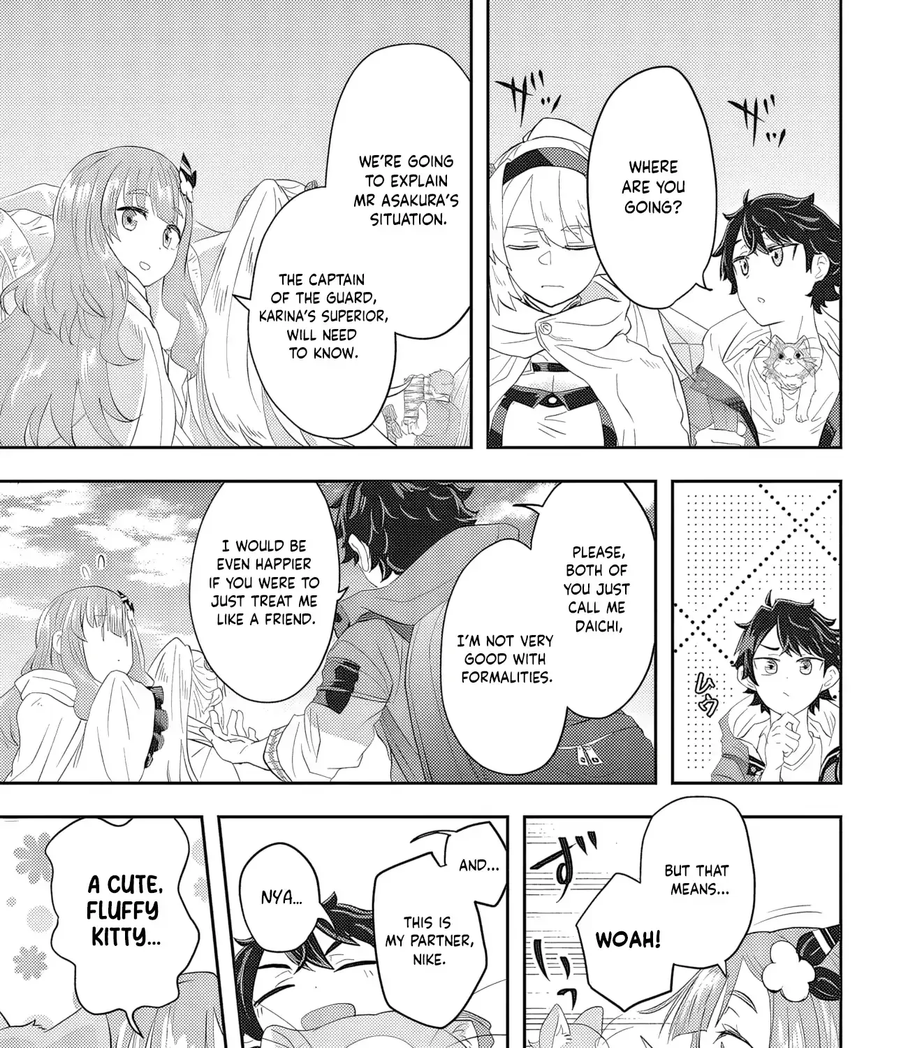 Muteki Shounin no Isekai Nariagari Monogatari ~Gendai no Seihin wo Jizai ni Toriyoseru Sukiru ga Aru Node Isekai de wa Rakushoudesu~ Chapter 1 page 111 - 