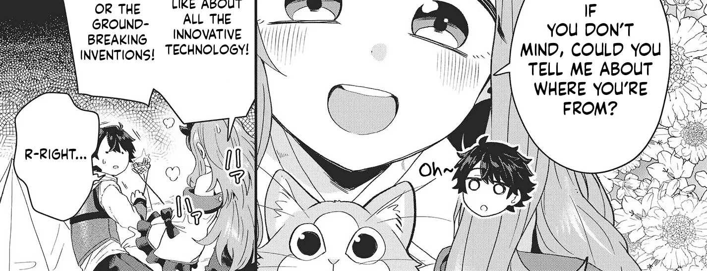 Muteki Shounin no Isekai Nariagari Monogatari ~Gendai no Seihin wo Jizai ni Toriyoseru Sukiru ga Aru Node Isekai de wa Rakushoudesu~ Chapter 11.5 page 3 - 