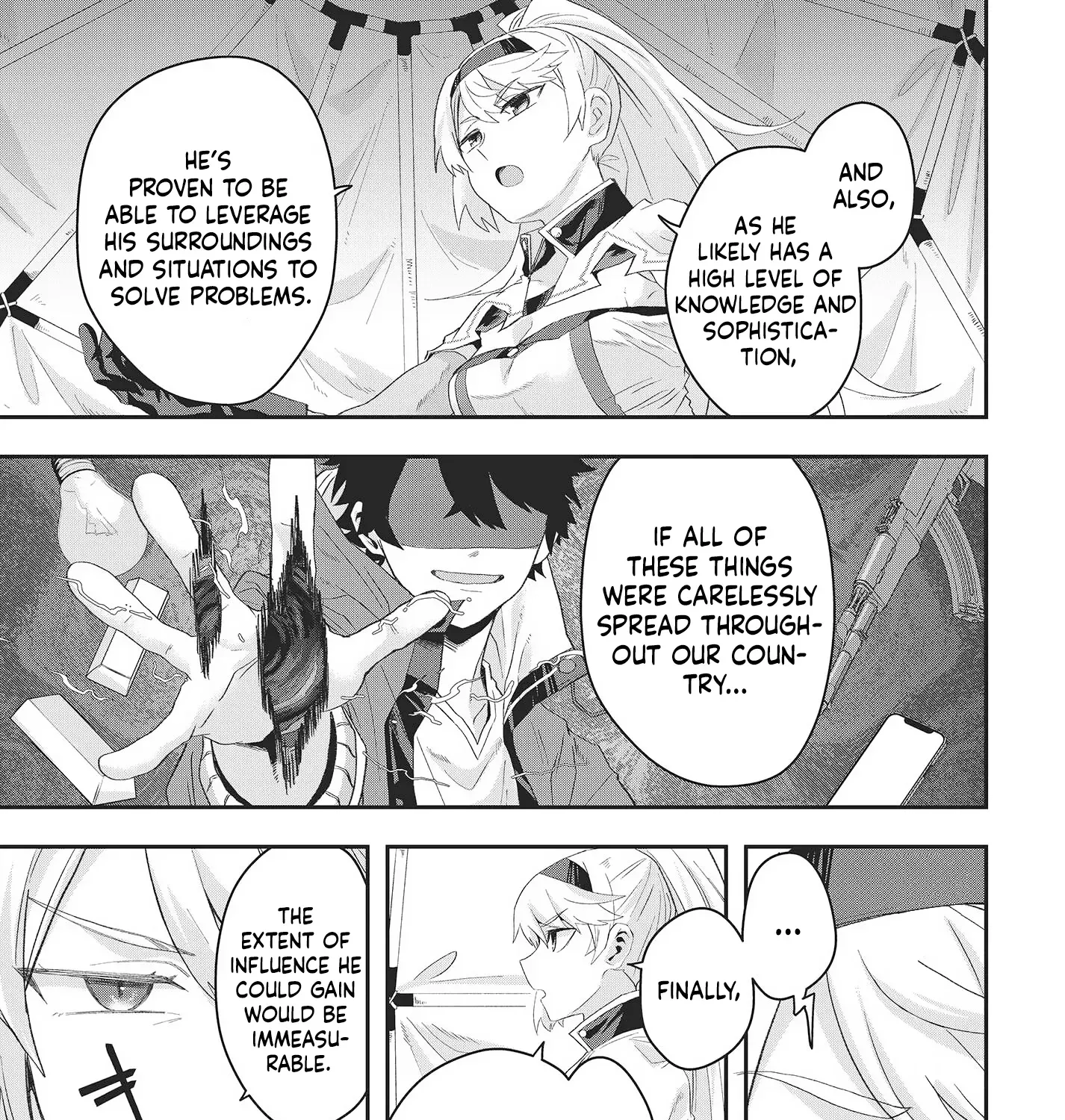 Muteki Shounin no Isekai Nariagari Monogatari ~Gendai no Seihin wo Jizai ni Toriyoseru Sukiru ga Aru Node Isekai de wa Rakushoudesu~ Chapter 11 page 18 - 