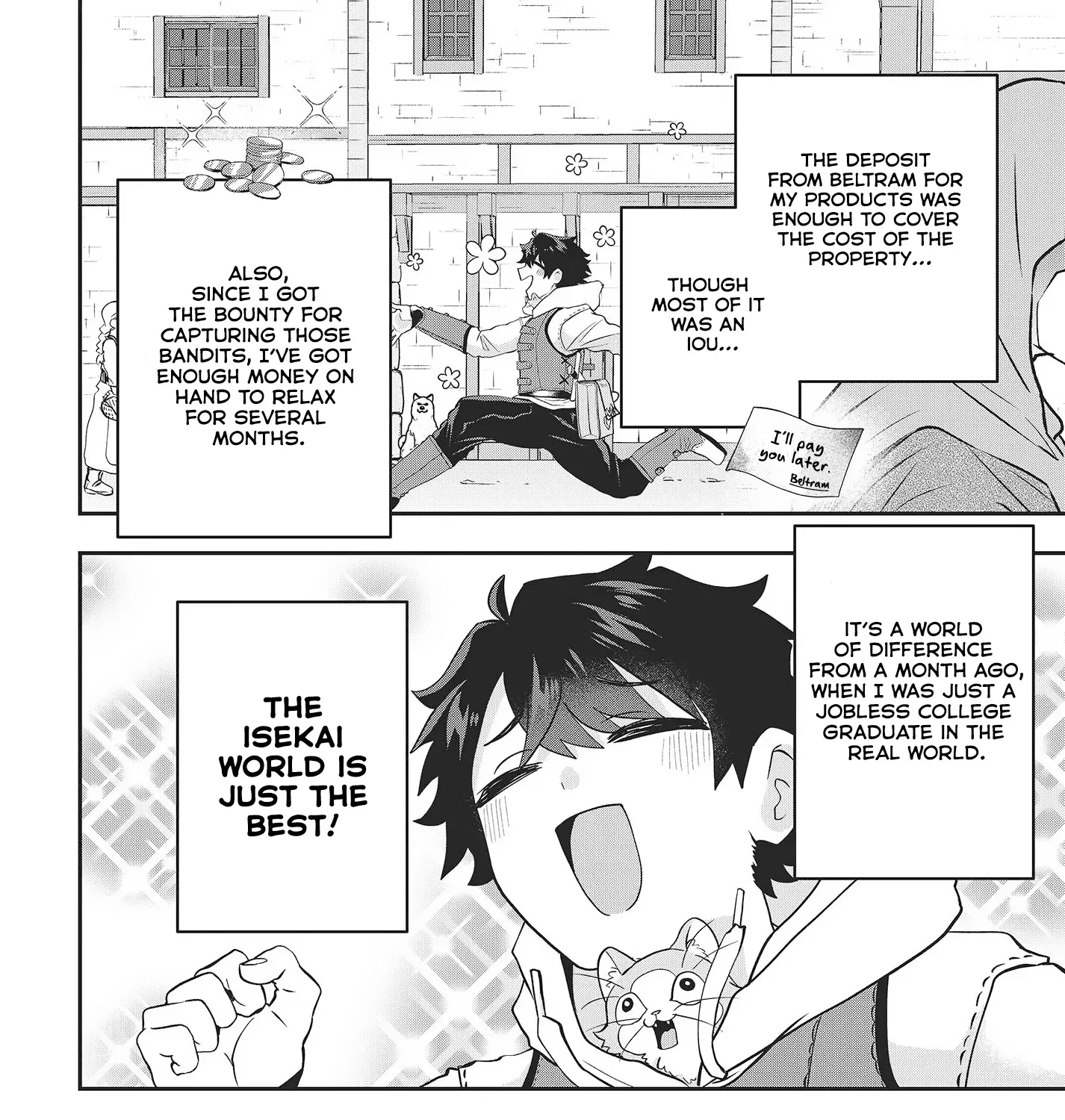 Muteki Shounin no Isekai Nariagari Monogatari ~Gendai no Seihin wo Jizai ni Toriyoseru Sukiru ga Aru Node Isekai de wa Rakushoudesu~ Chapter 16 page 23 - 