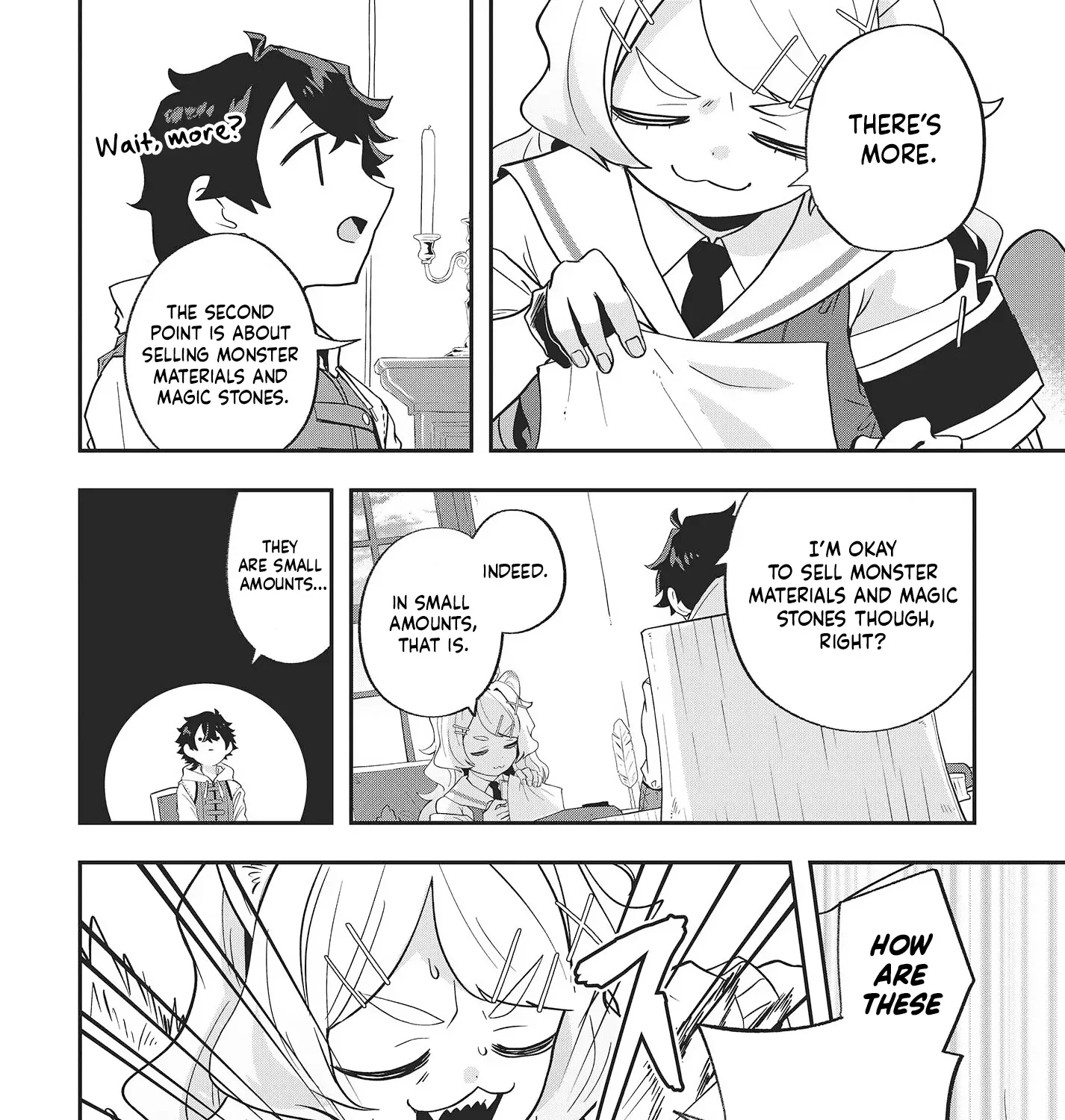 Muteki Shounin no Isekai Nariagari Monogatari ~Gendai no Seihin wo Jizai ni Toriyoseru Sukiru ga Aru Node Isekai de wa Rakushoudesu~ Chapter 16 page 35 - 