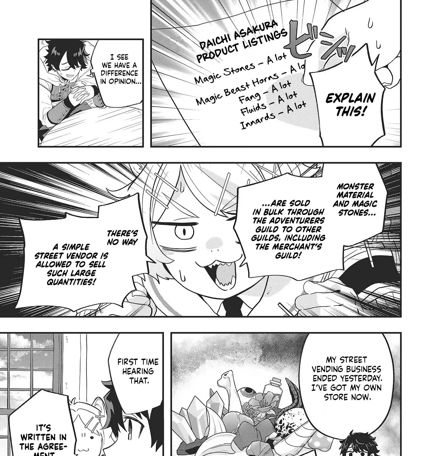 Muteki Shounin no Isekai Nariagari Monogatari ~Gendai no Seihin wo Jizai ni Toriyoseru Sukiru ga Aru Node Isekai de wa Rakushoudesu~ Chapter 16 page 37 - 