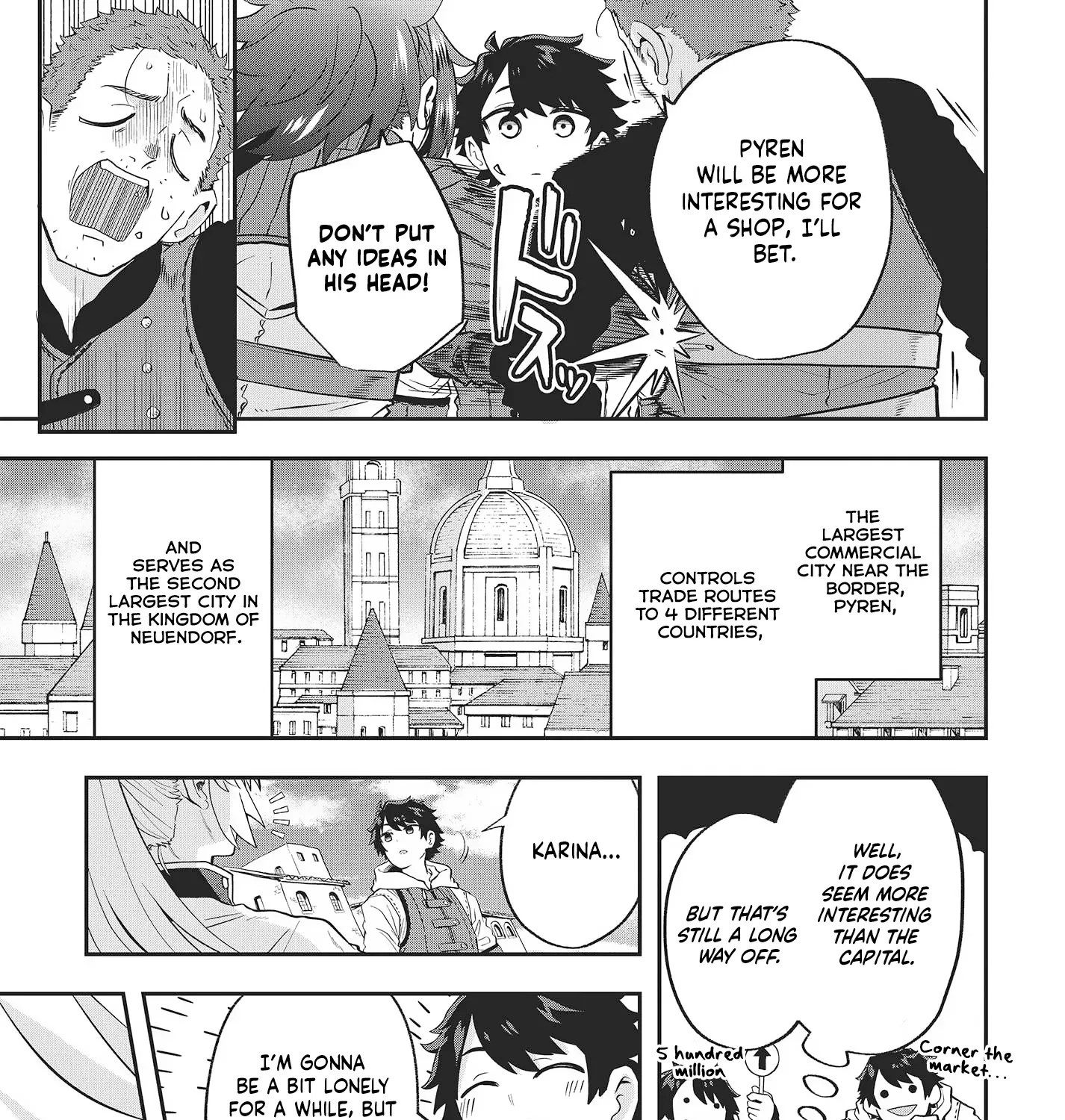 Muteki Shounin no Isekai Nariagari Monogatari ~Gendai no Seihin wo Jizai ni Toriyoseru Sukiru ga Aru Node Isekai de wa Rakushoudesu~ Chapter 16 page 5 - 
