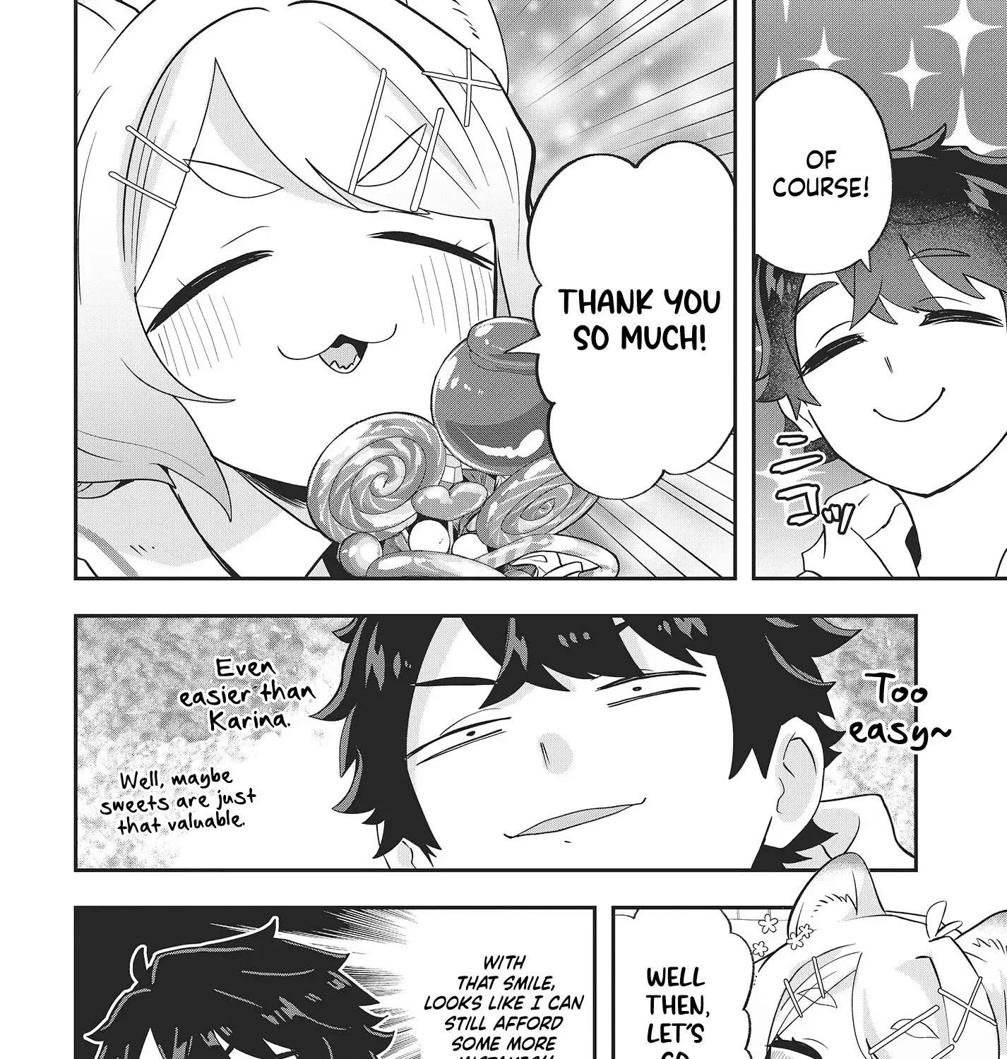 Muteki Shounin no Isekai Nariagari Monogatari ~Gendai no Seihin wo Jizai ni Toriyoseru Sukiru ga Aru Node Isekai de wa Rakushoudesu~ Chapter 16 page 59 - 