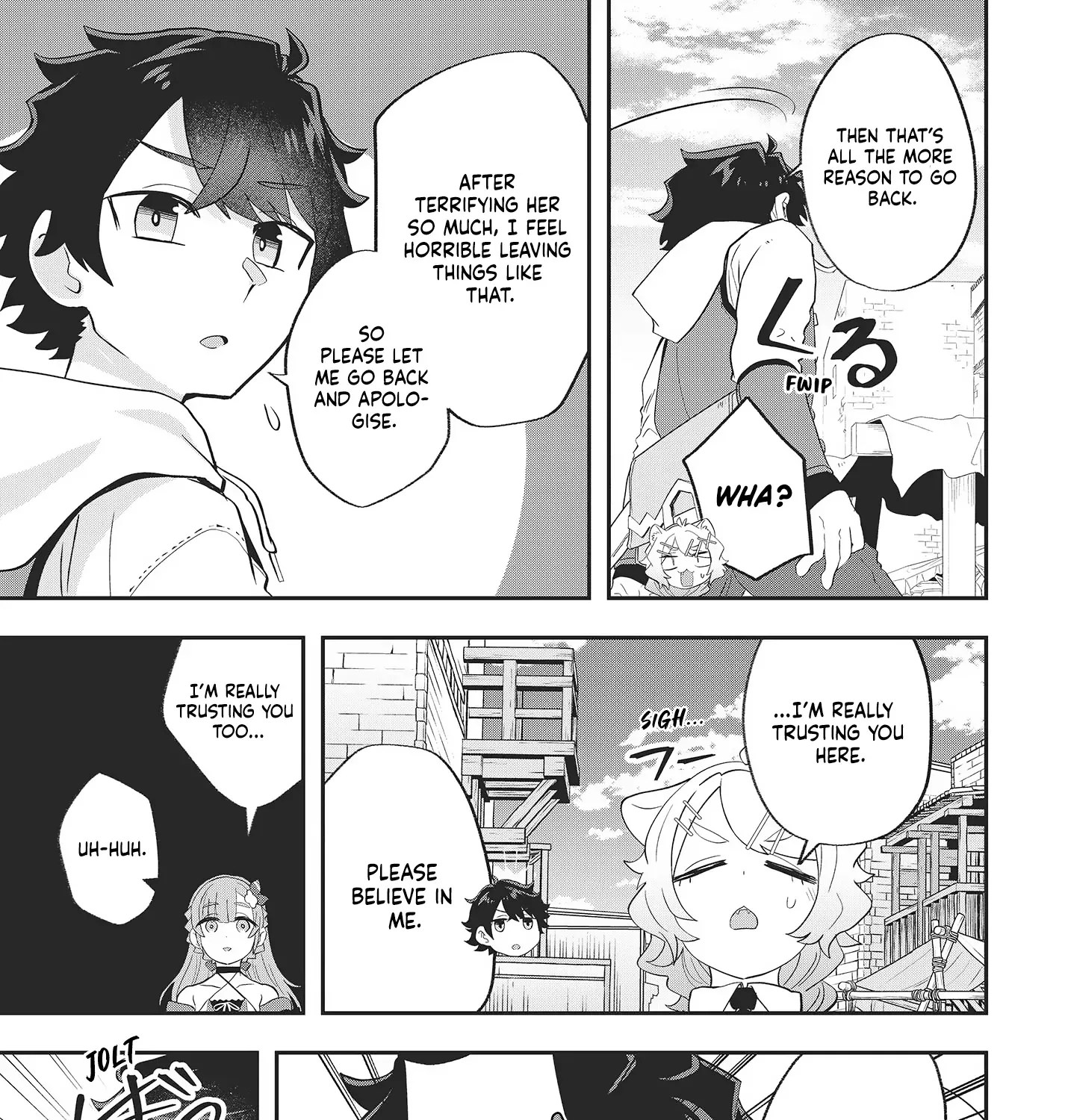 Muteki Shounin no Isekai Nariagari Monogatari ~Gendai no Seihin wo Jizai ni Toriyoseru Sukiru ga Aru Node Isekai de wa Rakushoudesu~ Chapter 19 page 21 - 