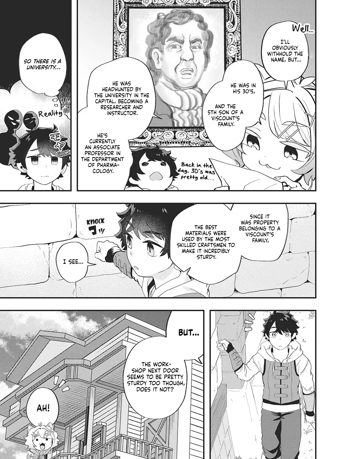 Muteki Shounin no Isekai Nariagari Monogatari ~Gendai no Seihin wo Jizai ni Toriyoseru Sukiru ga Aru Node Isekai de wa Rakushoudesu~ Chapter 21 page 33 - 