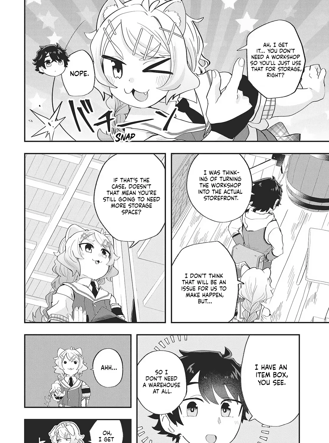 Muteki Shounin no Isekai Nariagari Monogatari ~Gendai no Seihin wo Jizai ni Toriyoseru Sukiru ga Aru Node Isekai de wa Rakushoudesu~ Chapter 21 page 43 - 