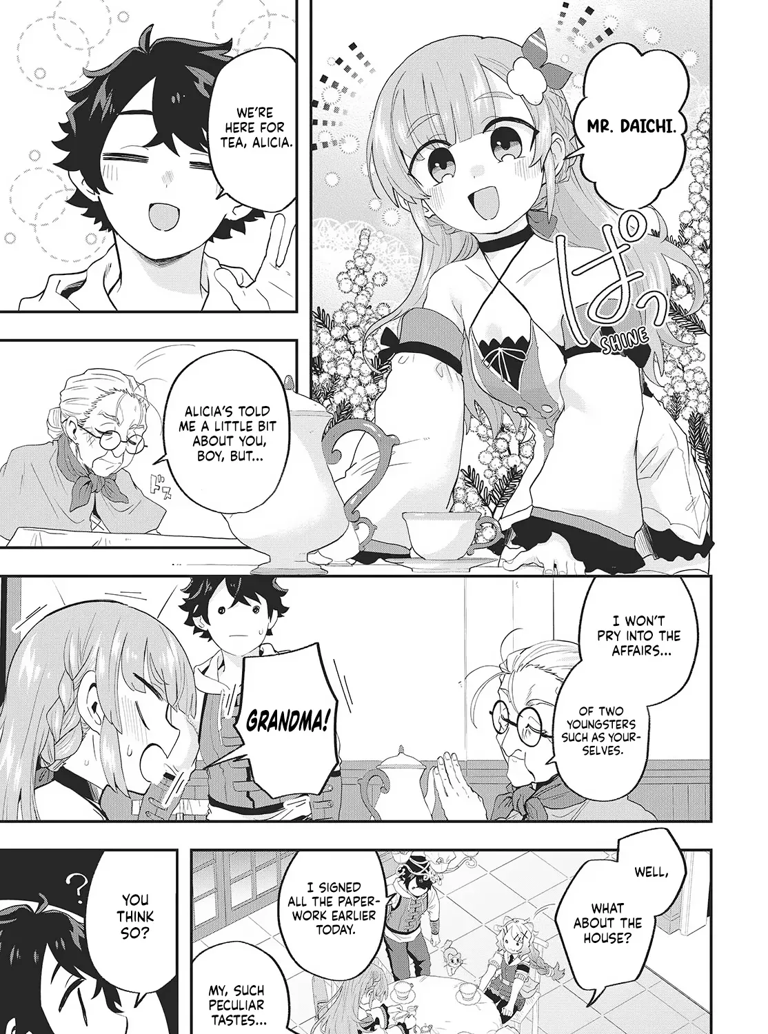 Muteki Shounin no Isekai Nariagari Monogatari ~Gendai no Seihin wo Jizai ni Toriyoseru Sukiru ga Aru Node Isekai de wa Rakushoudesu~ Chapter 22 page 17 - 