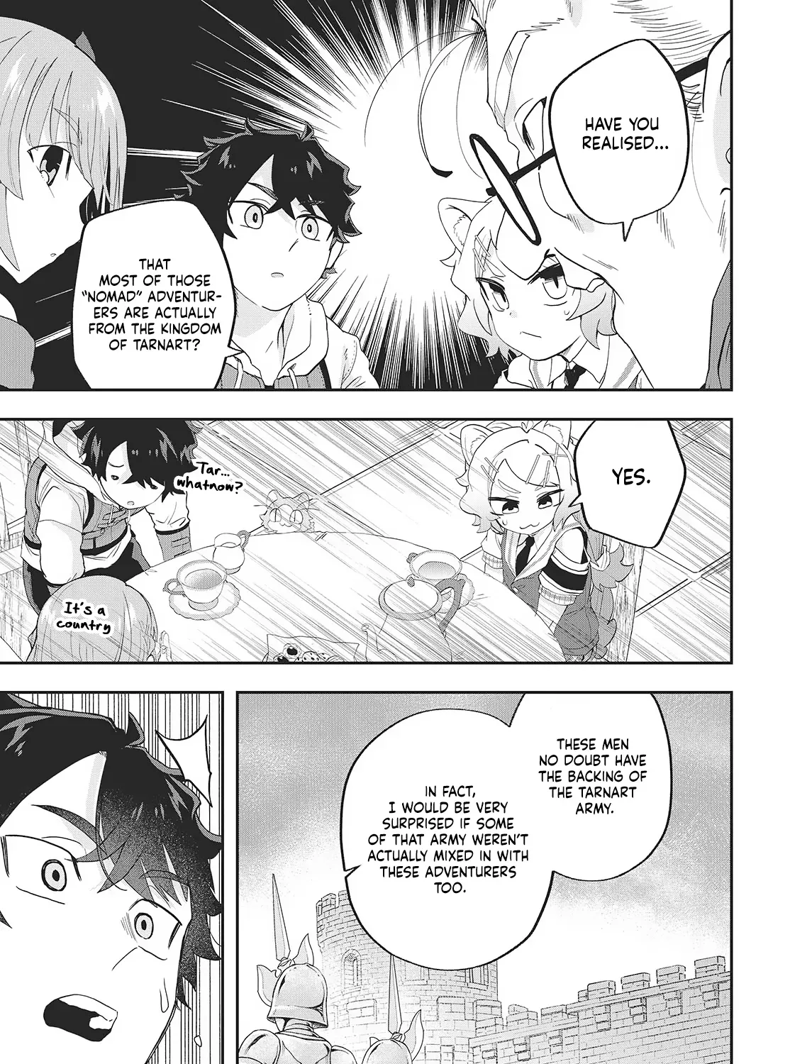 Muteki Shounin no Isekai Nariagari Monogatari ~Gendai no Seihin wo Jizai ni Toriyoseru Sukiru ga Aru Node Isekai de wa Rakushoudesu~ Chapter 22 page 57 - 