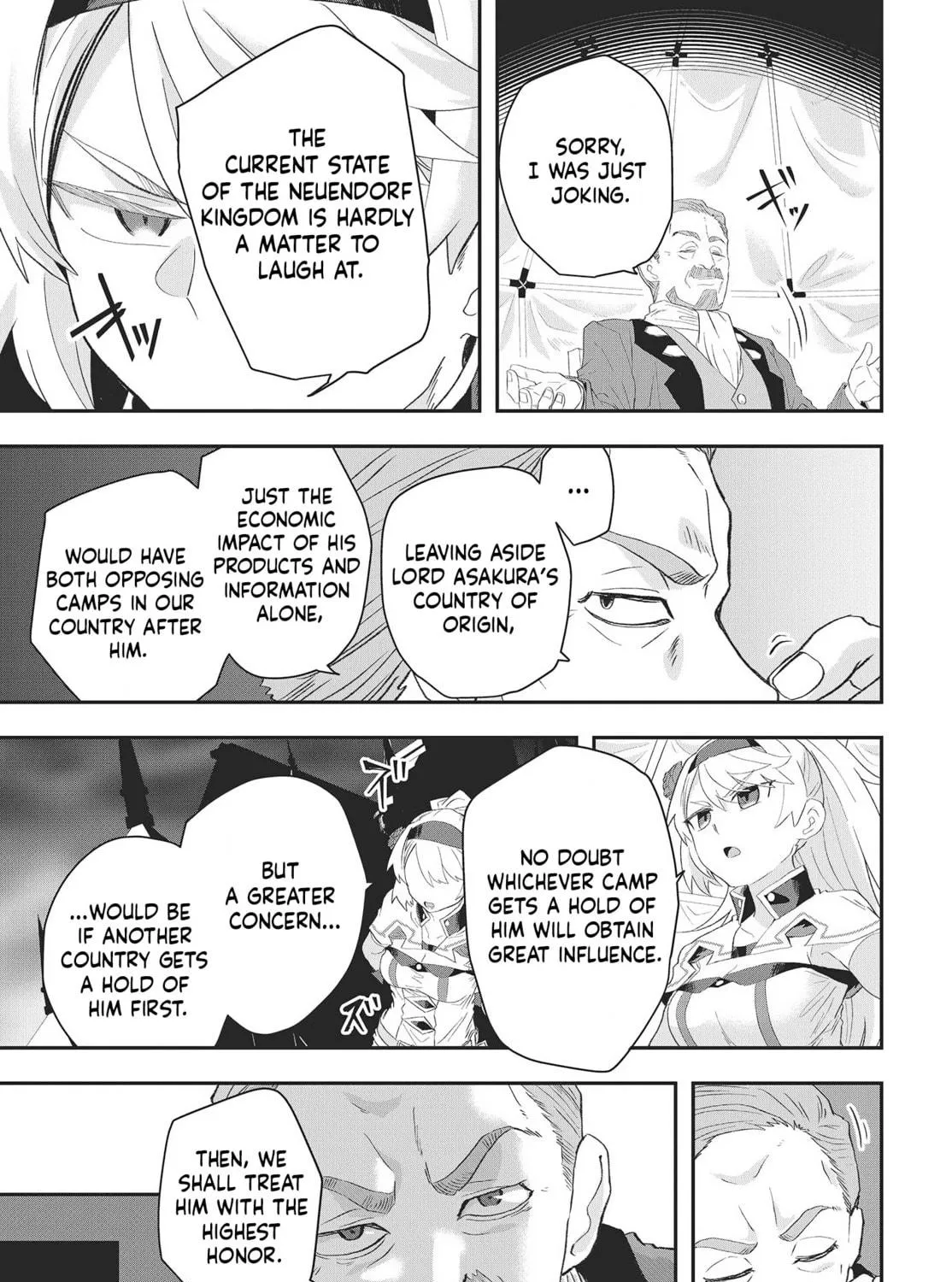 Muteki Shounin no Isekai Nariagari Monogatari Chapter 11 page 22 - 