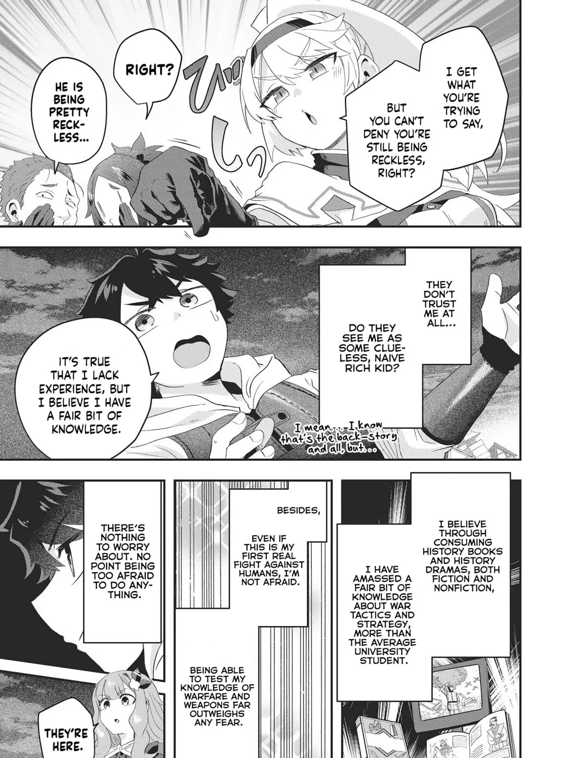 Muteki Shounin no Isekai Nariagari Monogatari Chapter 13 page 54 - 