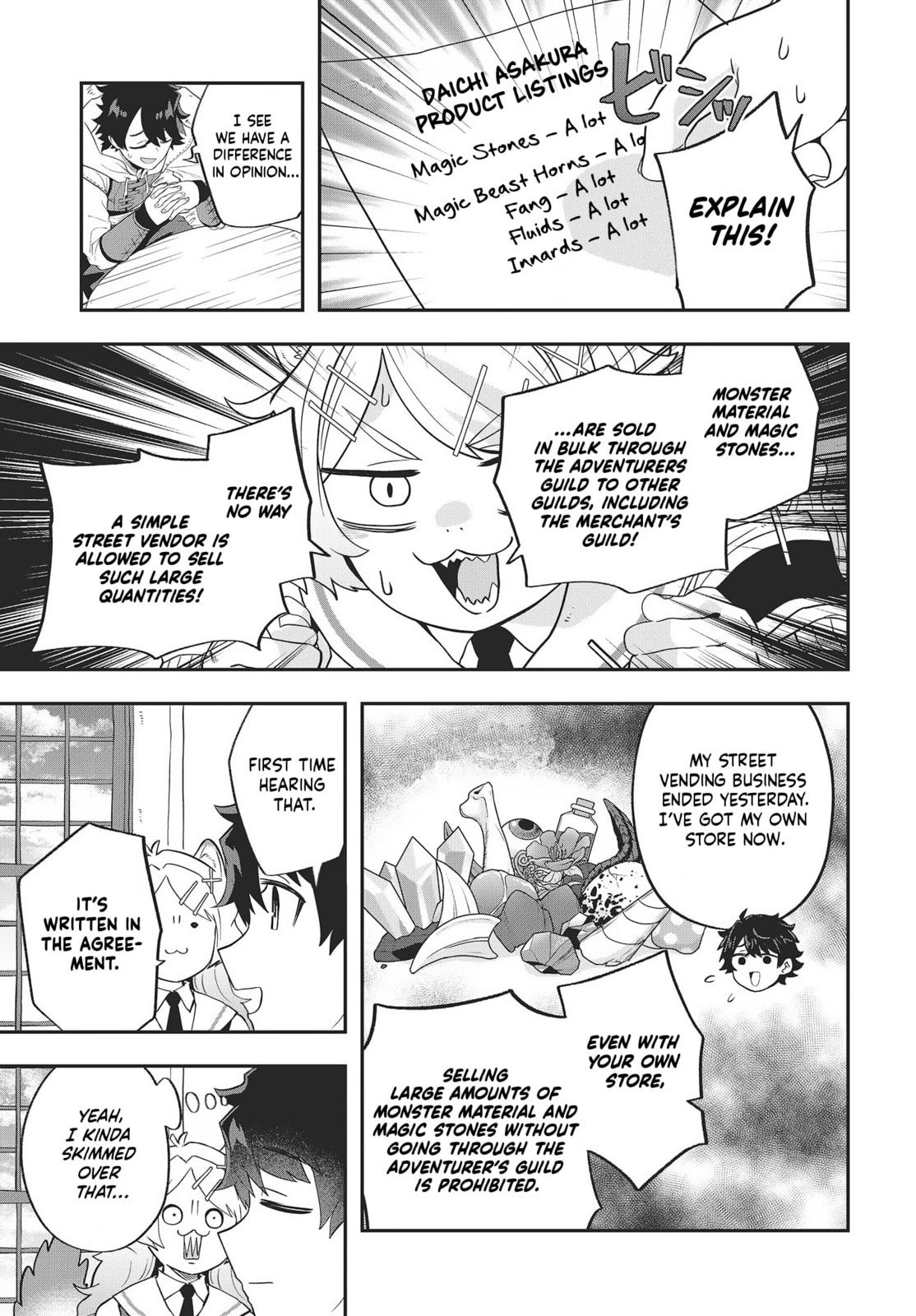 Muteki Shounin no Isekai Nariagari Monogatari Chapter 16 page 19 - 
