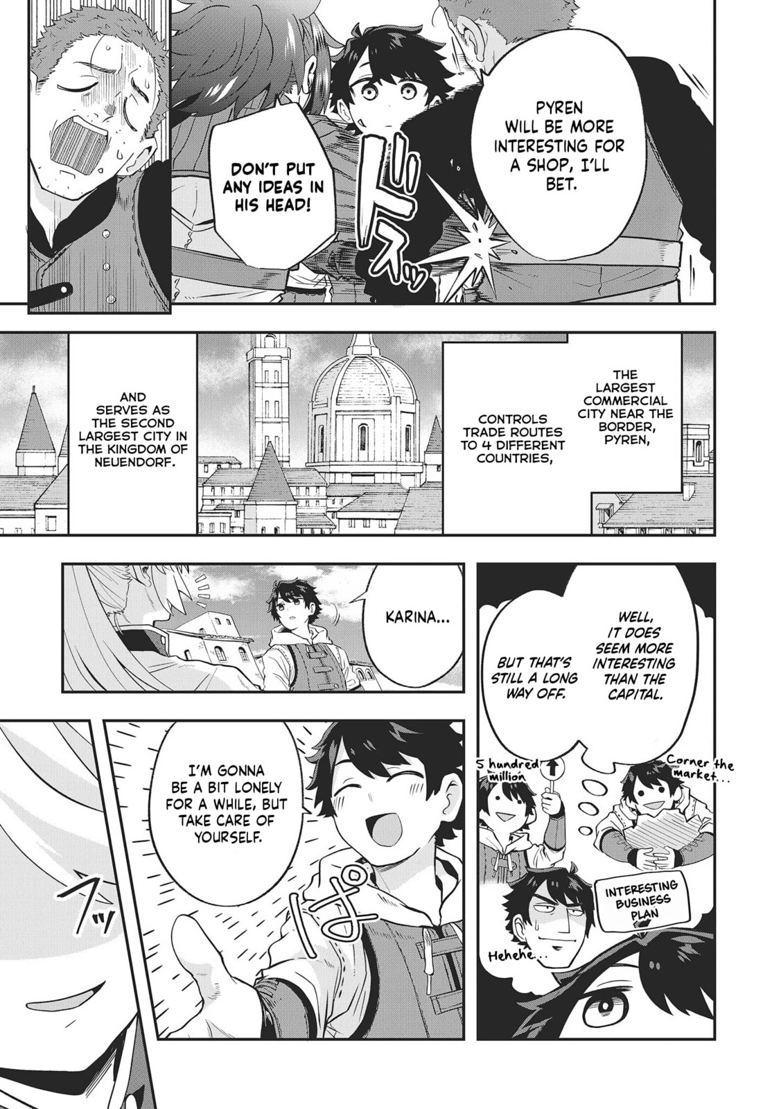 Muteki Shounin no Isekai Nariagari Monogatari Chapter 16 page 3 - 