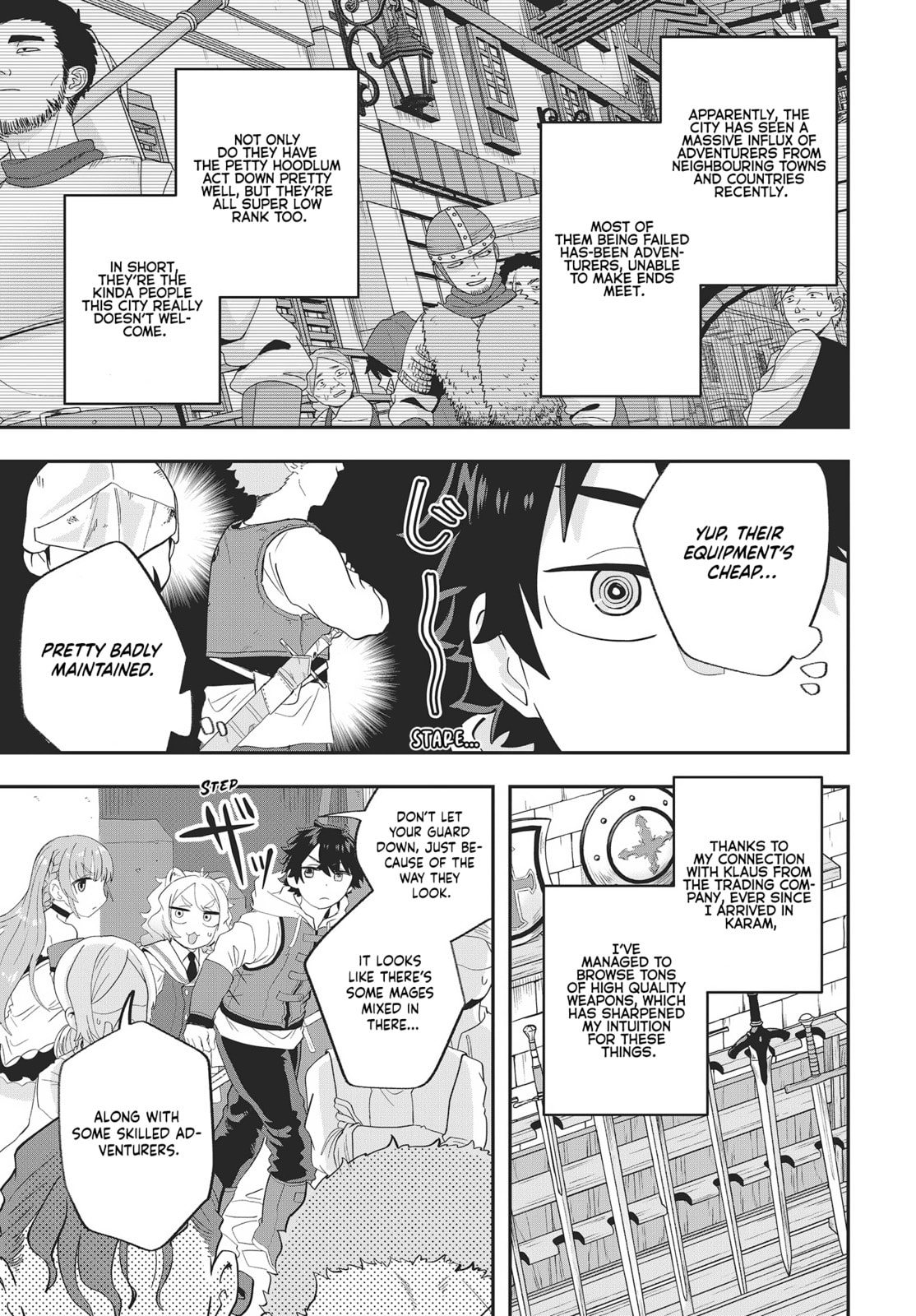 Muteki Shounin no Isekai Nariagari Monogatari Chapter 19 page 13 - 