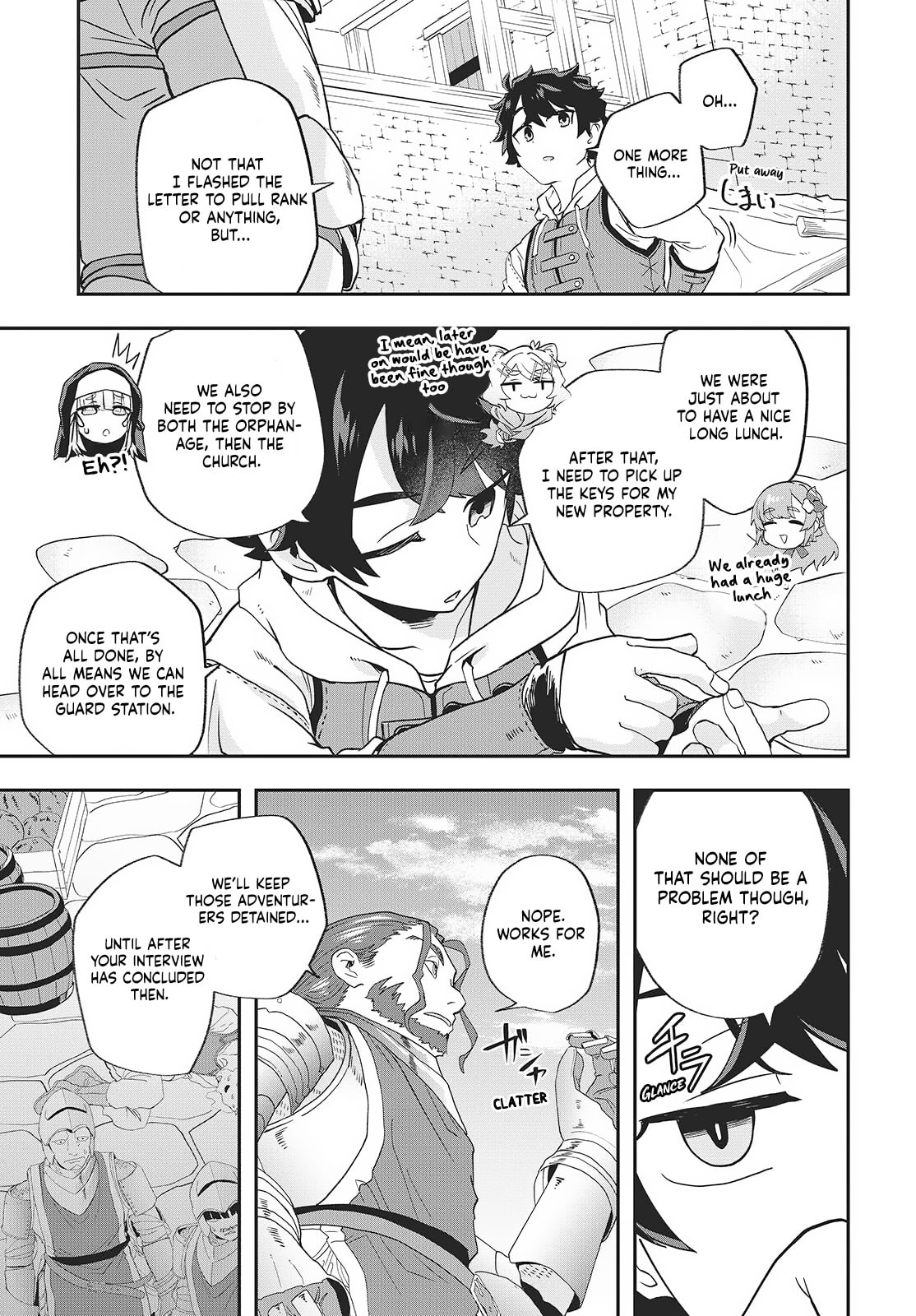 Muteki Shounin no Isekai Nariagari Monogatari Chapter 21 page 11 - 