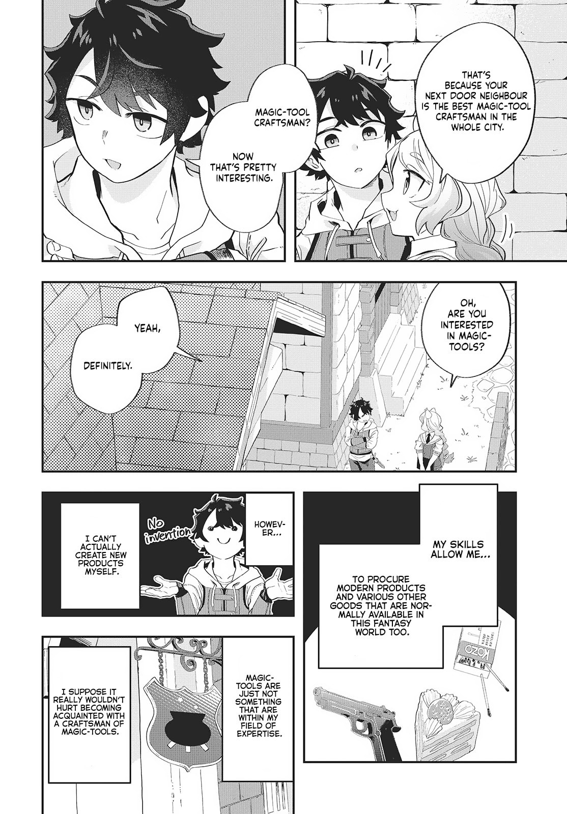 Muteki Shounin no Isekai Nariagari Monogatari Chapter 21 page 18 - 