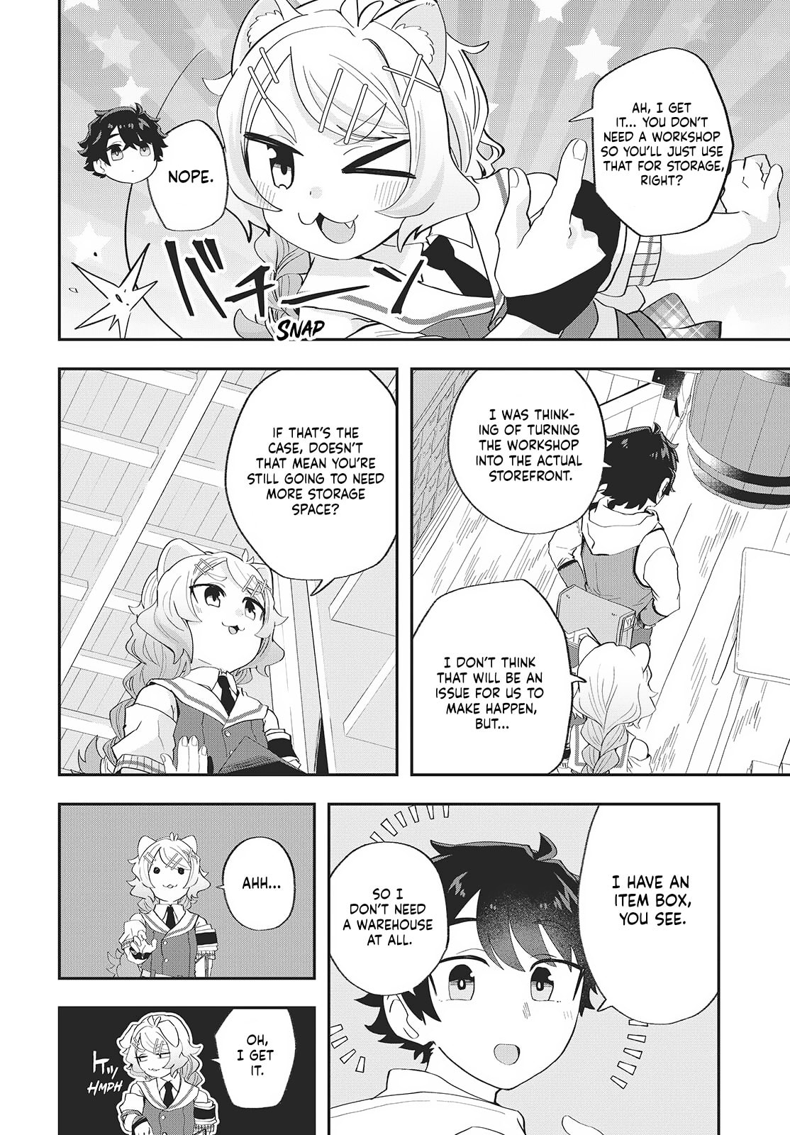 Muteki Shounin no Isekai Nariagari Monogatari Chapter 21 page 22 - 