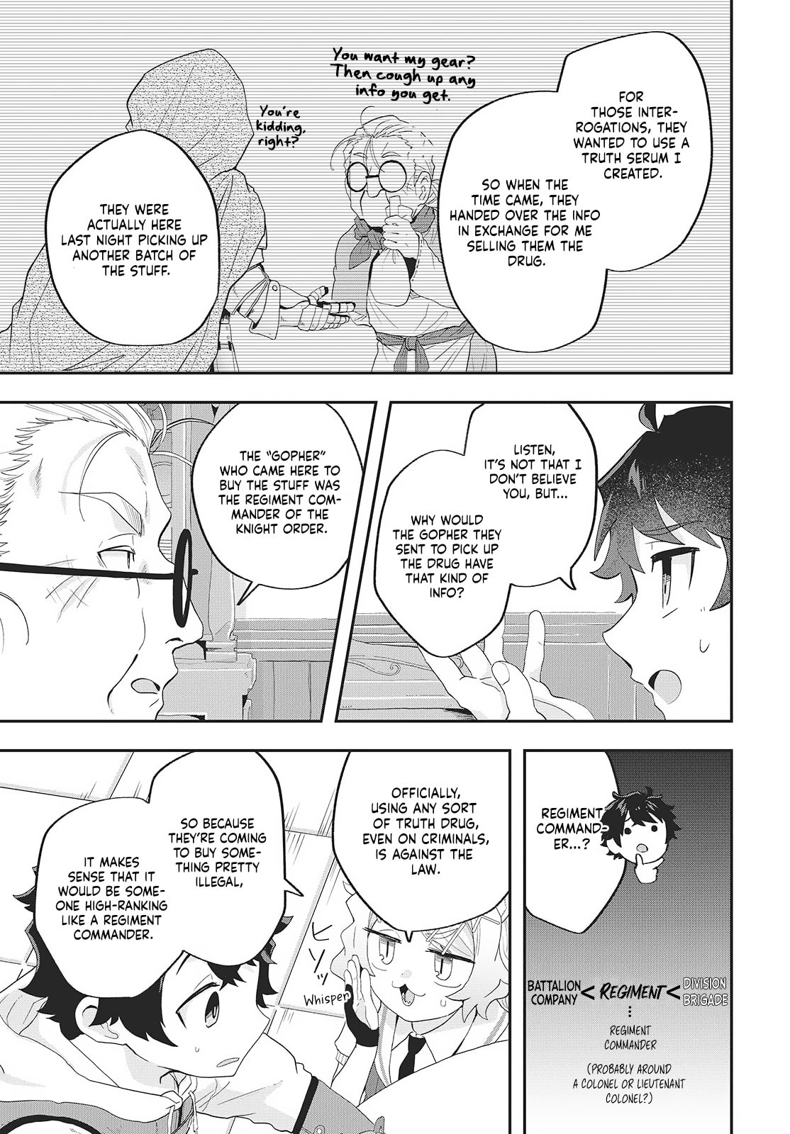 Muteki Shounin no Isekai Nariagari Monogatari Chapter 22 page 31 - 