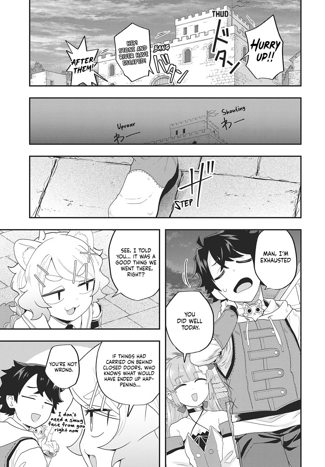 Muteki Shounin no Isekai Nariagari Monogatari Chapter 25 page 35 - 