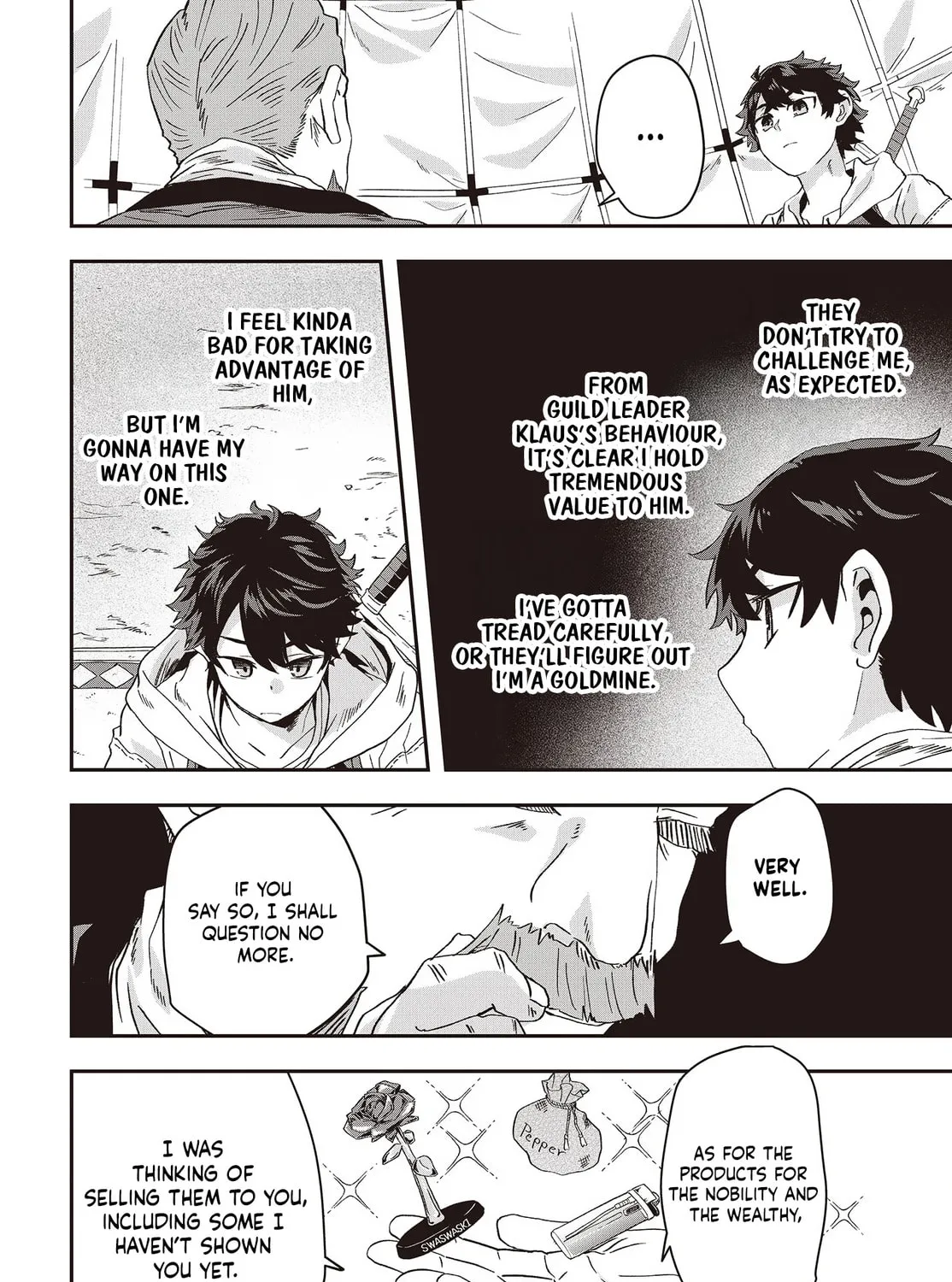 Muteki Shounin no Isekai Nariagari Monogatari Chapter 8 page 55 - 