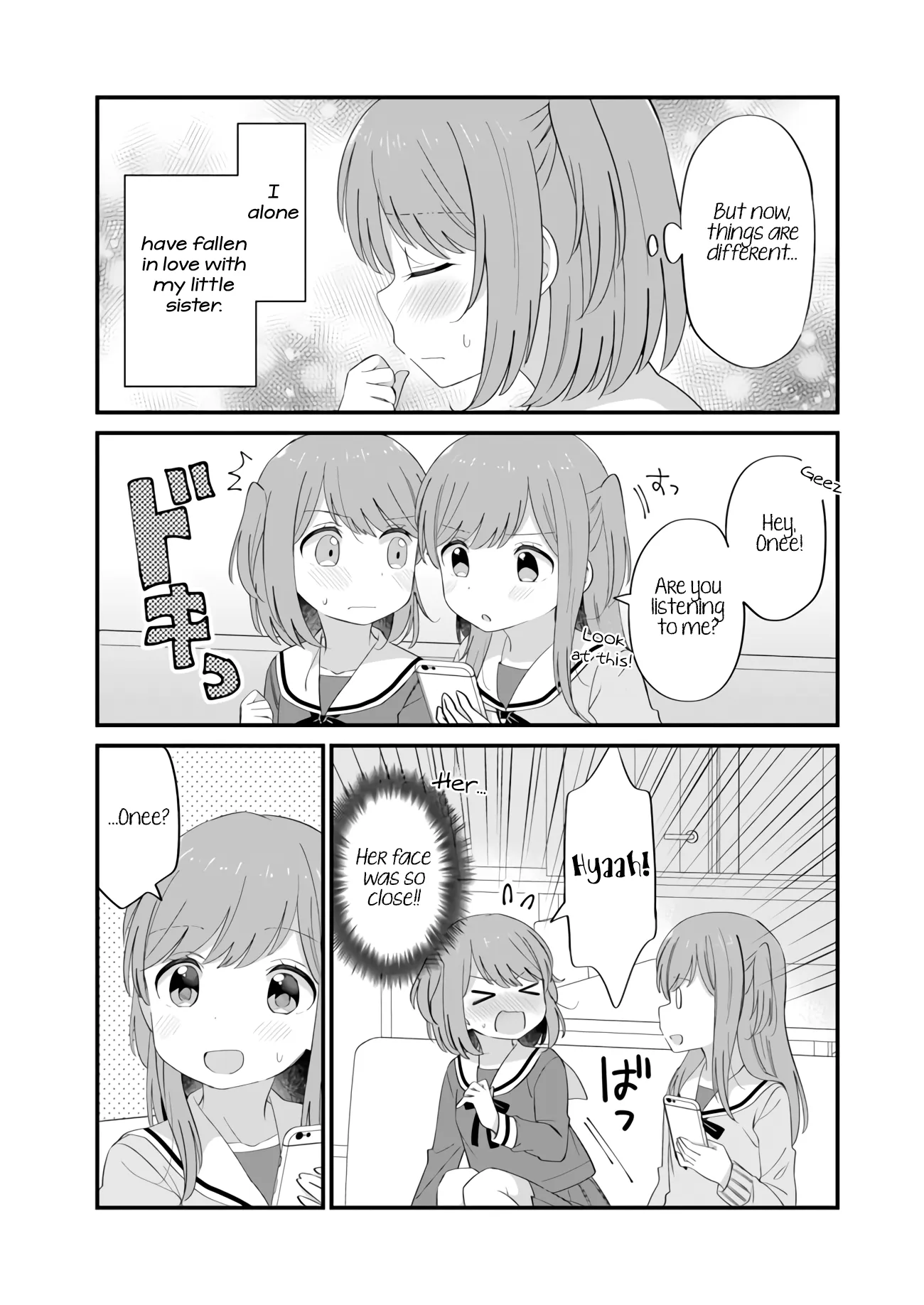 Mutually Unrequited Twin Sisters Chapter 1 page 2 - 