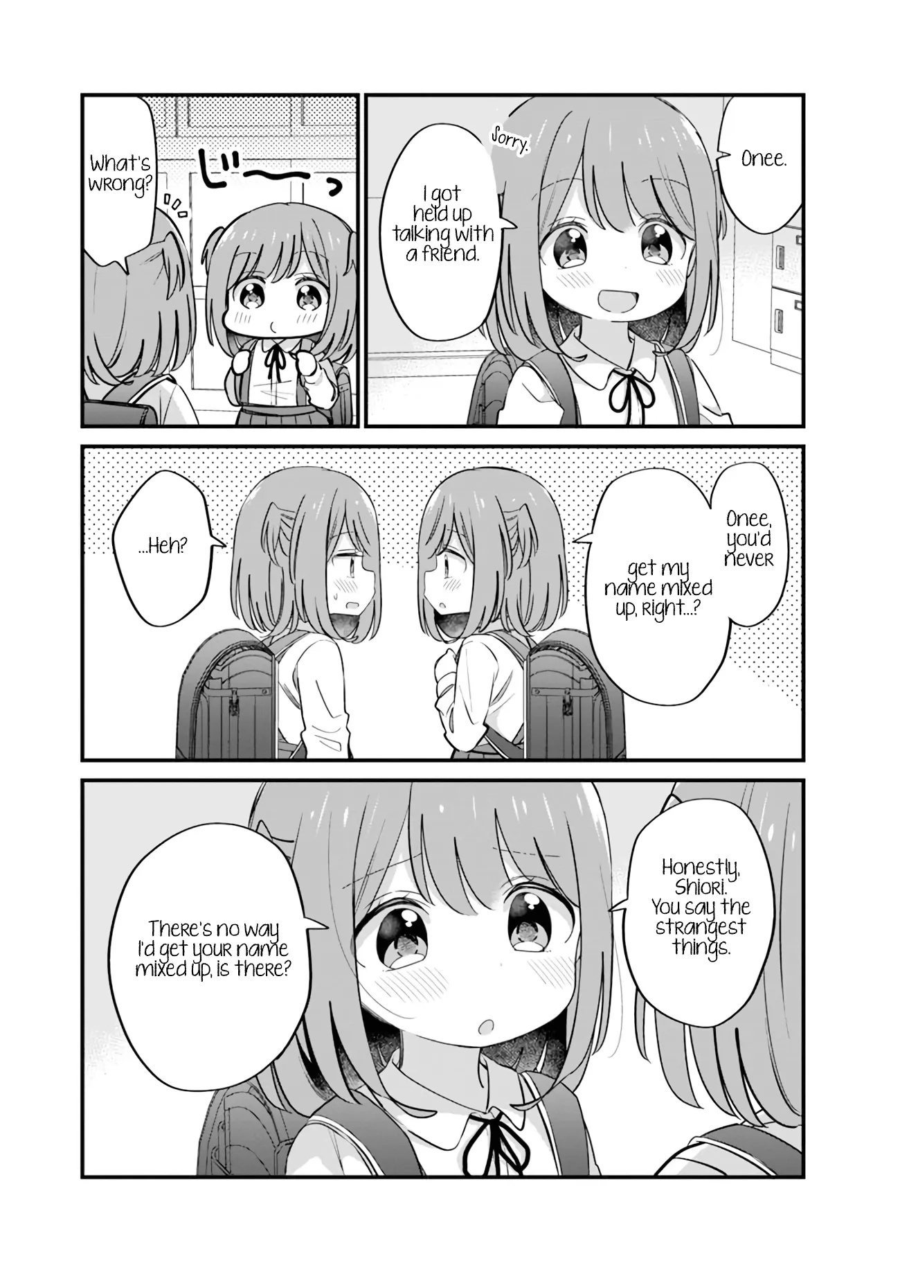 Mutually Unrequited Twin Sisters Chapter 18 page 3 - 