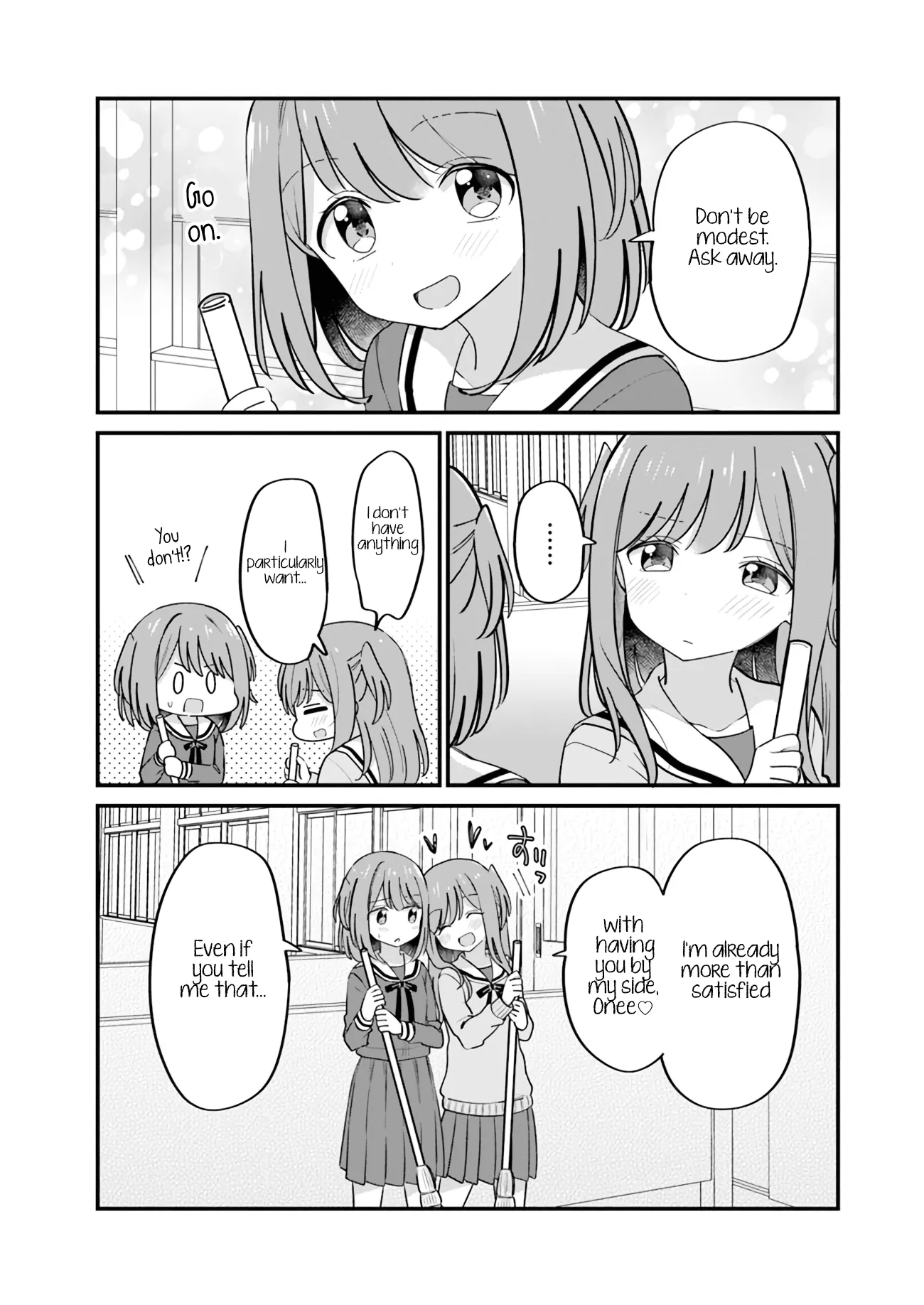Mutually Unrequited Twin Sisters Chapter 19 page 2 - 