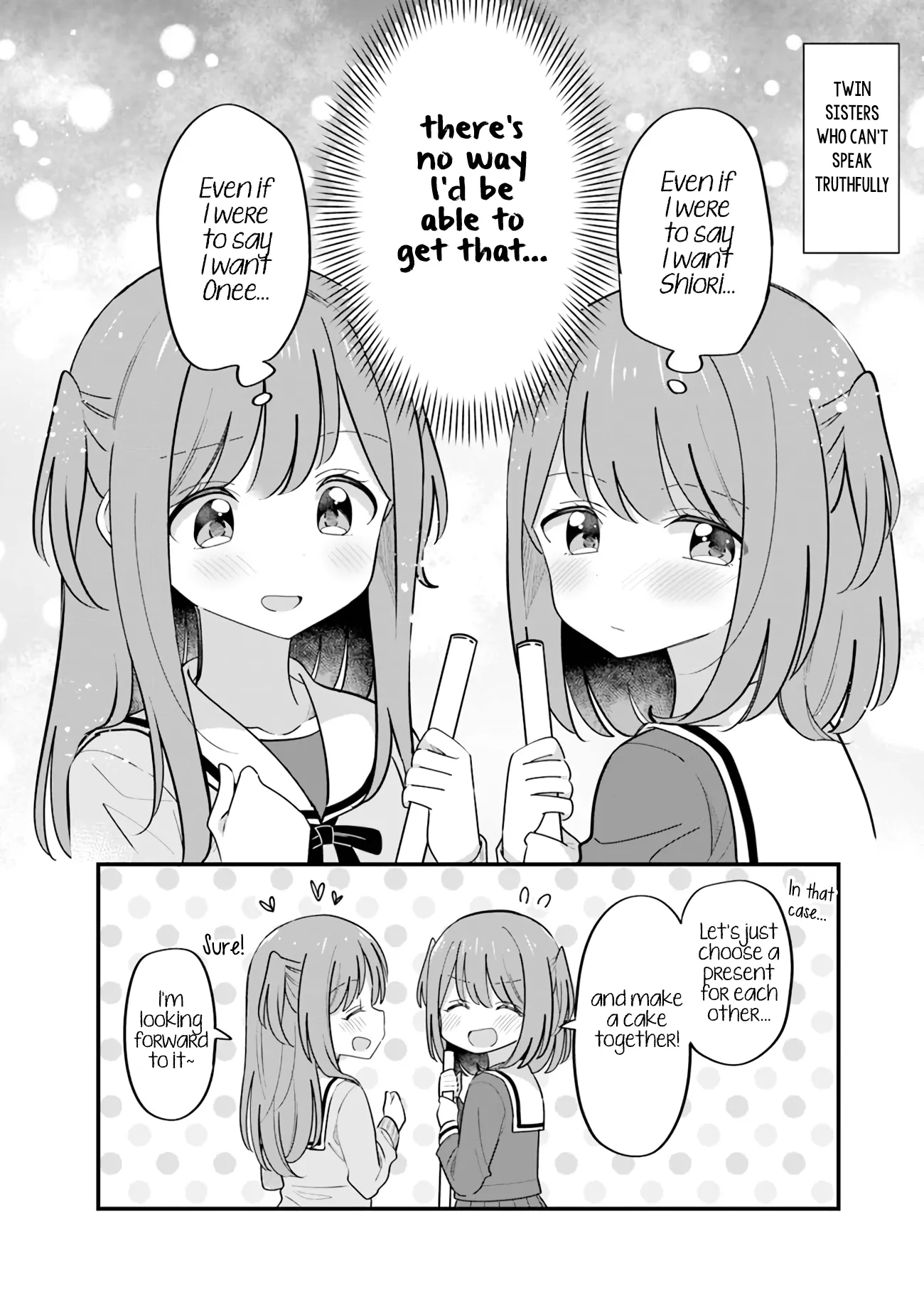 Mutually Unrequited Twin Sisters Chapter 19 page 4 - 