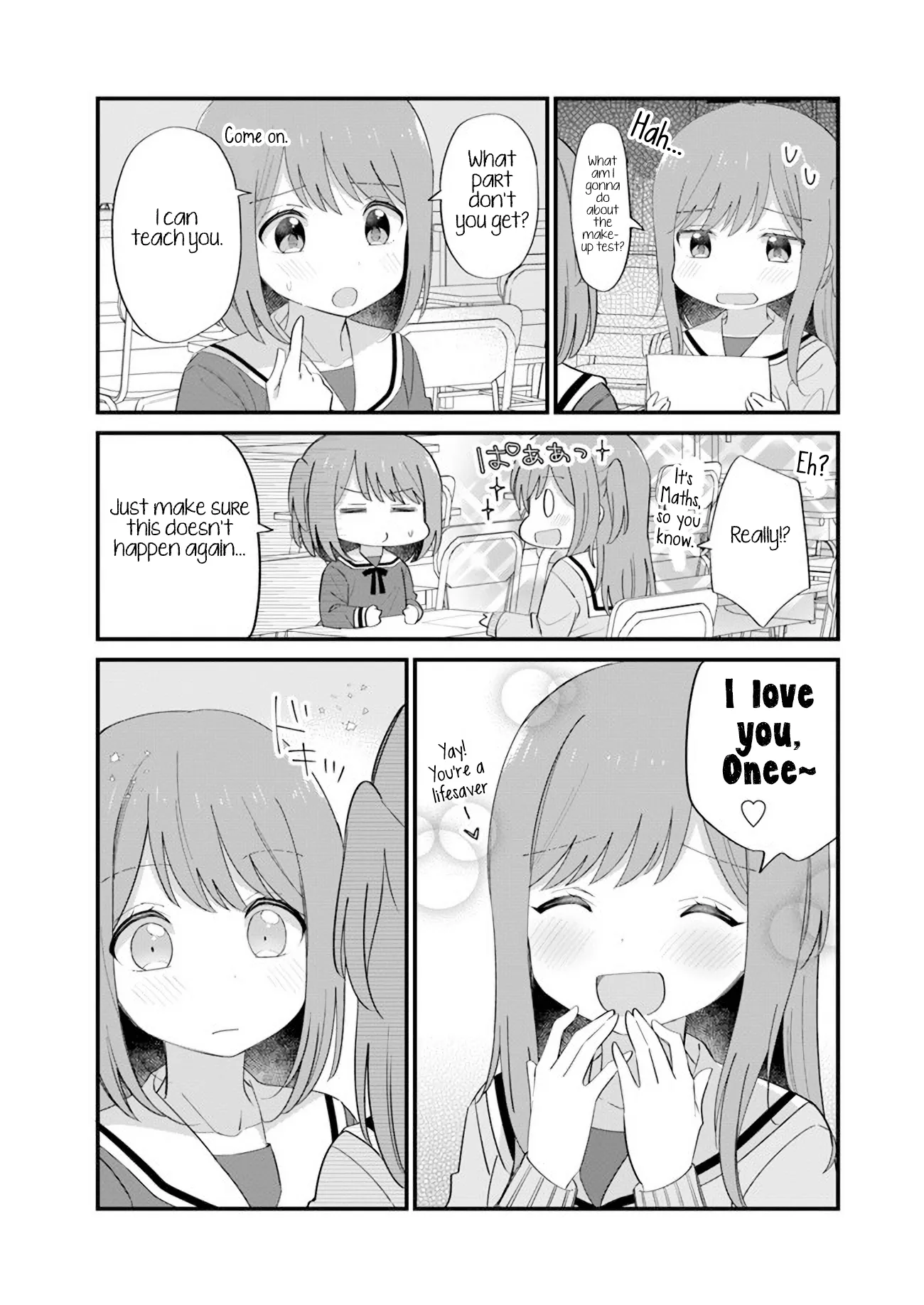 Mutually Unrequited Twin Sisters Chapter 4 page 2 - 