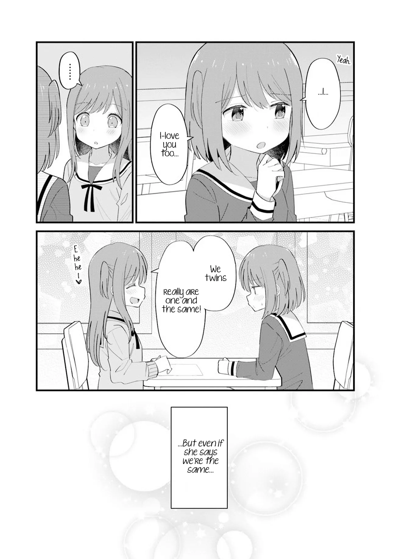 Mutually Unrequited Twin Sisters Chapter 4 page 3 - 
