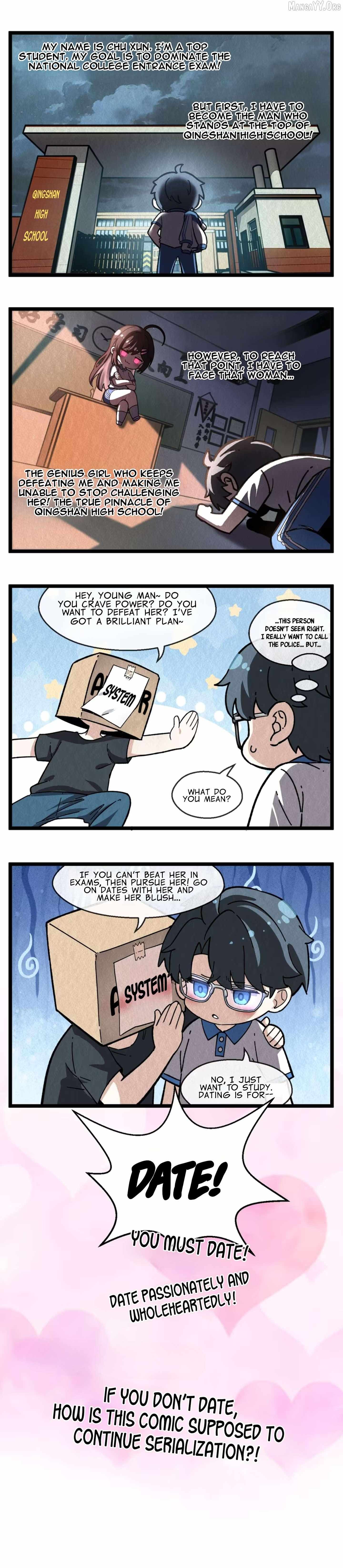 My Academic System Is Making Me Date?! Chapter 0 page 2 - 
