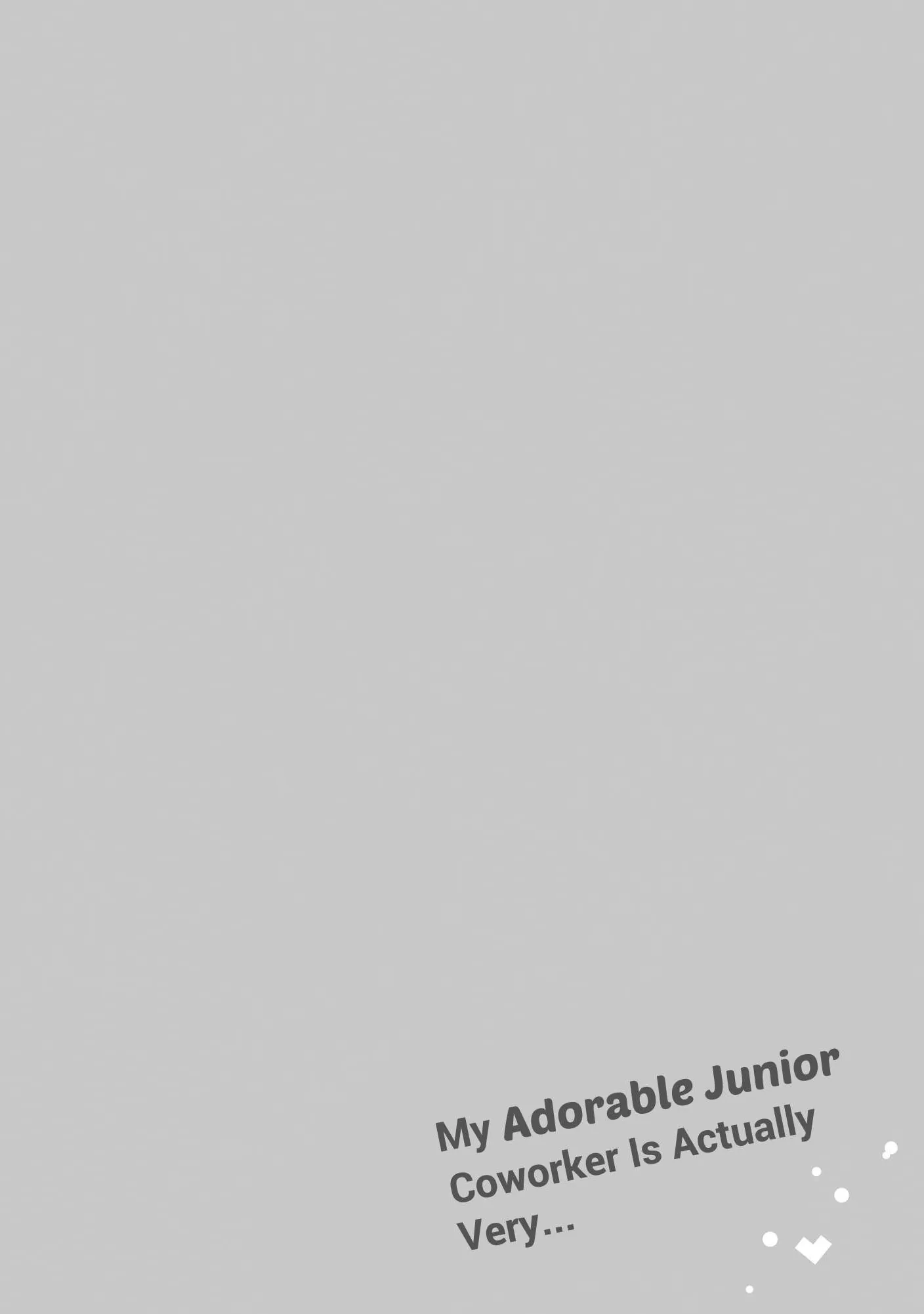 My Adorable Junior Coworker Is Actually Very... Chapter 3 page 2 - 