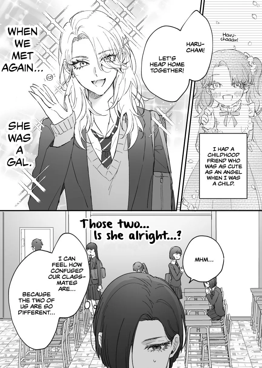 My Angel Childhood Friend was a Gal When We Met Again Chapter 2 page 1 - 