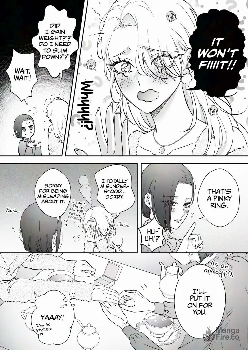 My Angel Childhood Friend was a Gal When We Met Again Chapter 56 page 3 - 