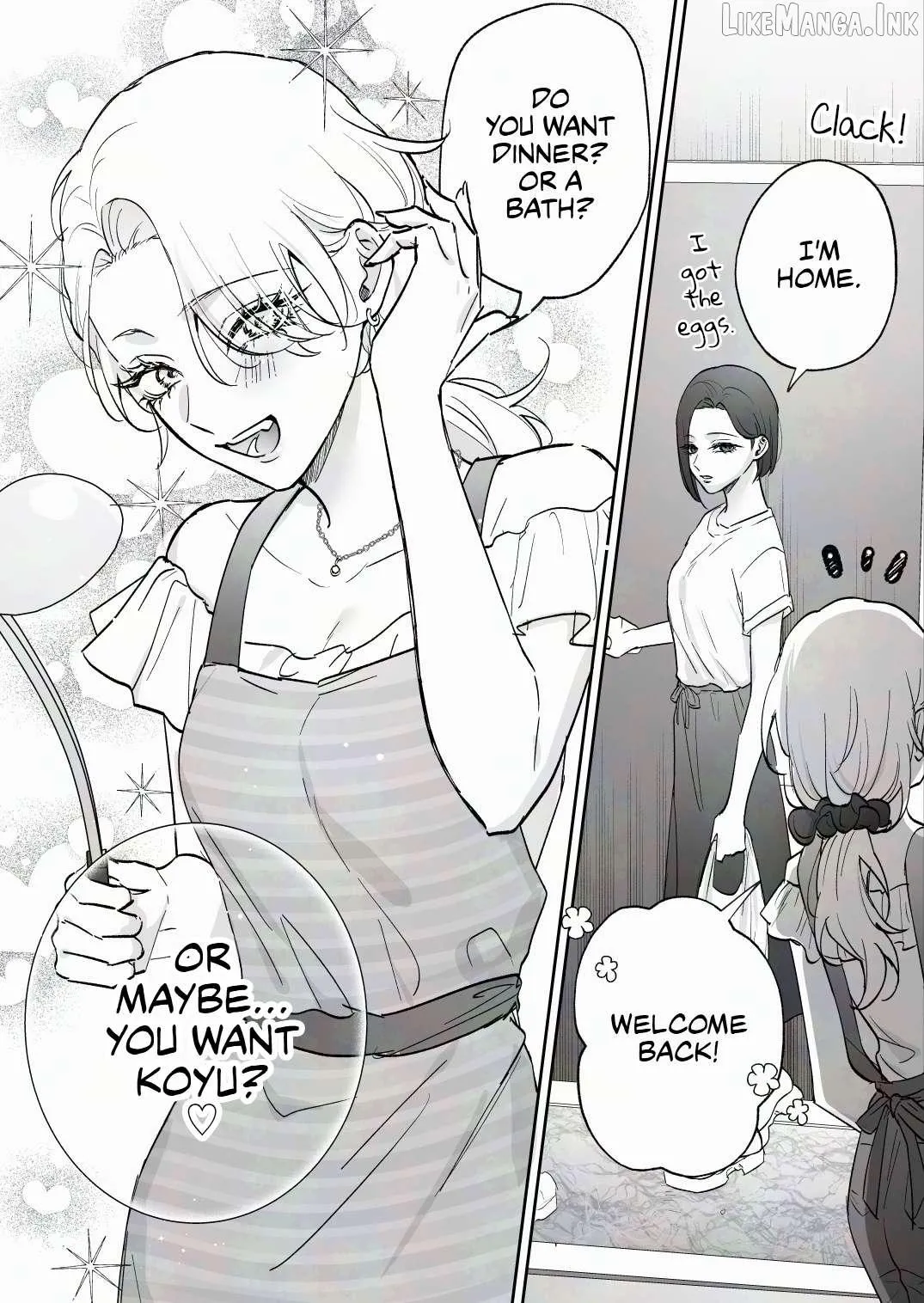 My Angel Childhood Friend was a Gal When We Met Again Chapter 75 page 1 - 