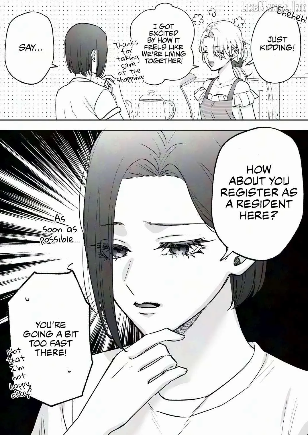 My Angel Childhood Friend was a Gal When We Met Again Chapter 75 page 2 - 