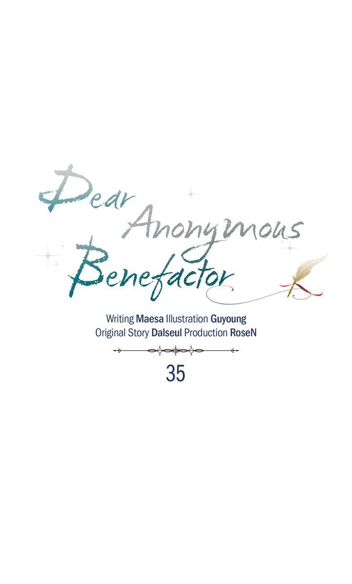 My Anonymous Benefactor Chapter 35 page 18 - 