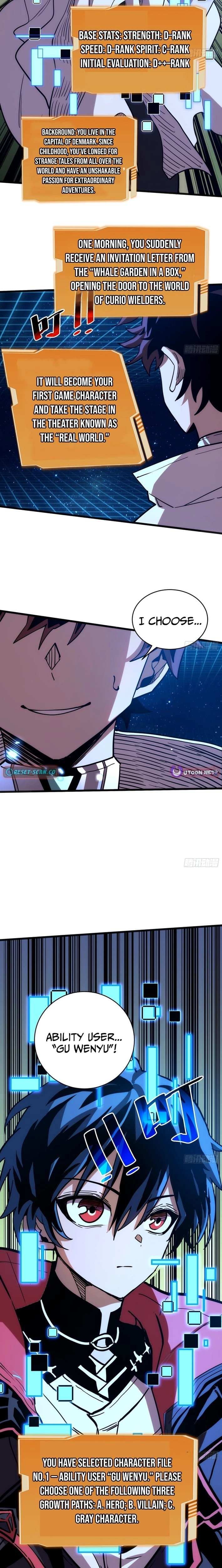 My Avatar Is Becoming the Final Boss Chapter 1.1 page 19 - 