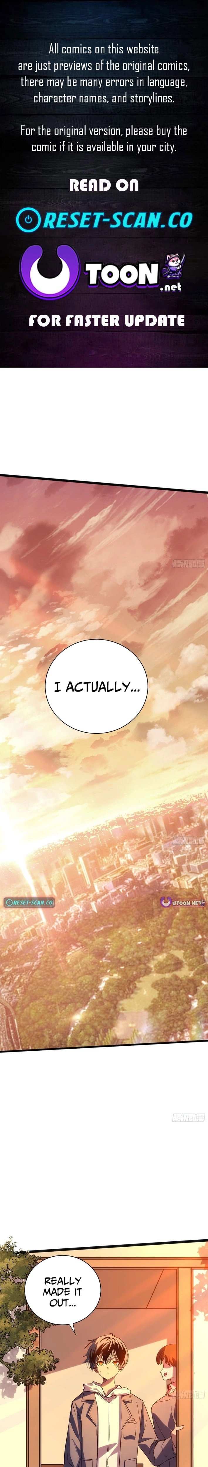 My Avatar Is Becoming the Final Boss Chapter 2.1 page 1 - 