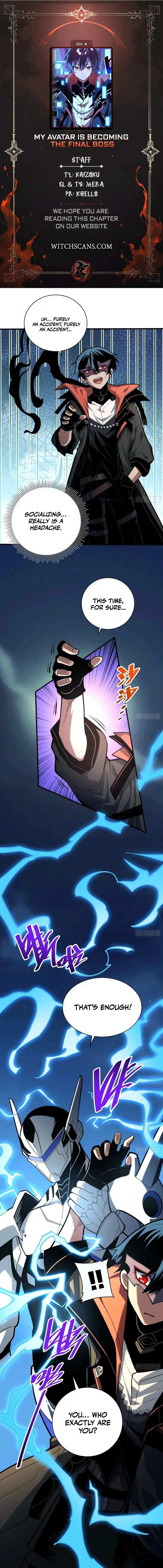 My Avatar Is Becoming the Final Boss Chapter 4 page 1 - 